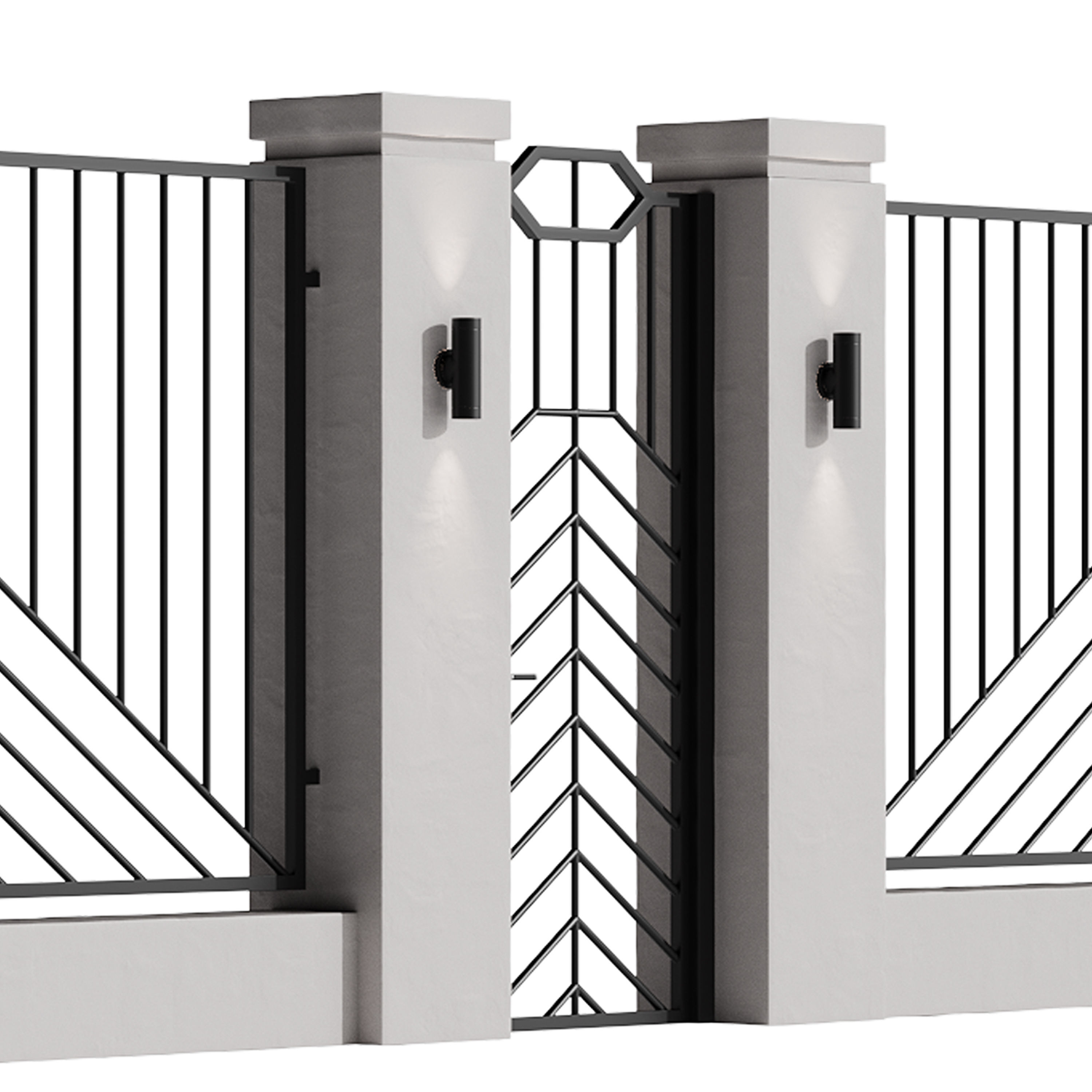 Fencing14 3D model_6