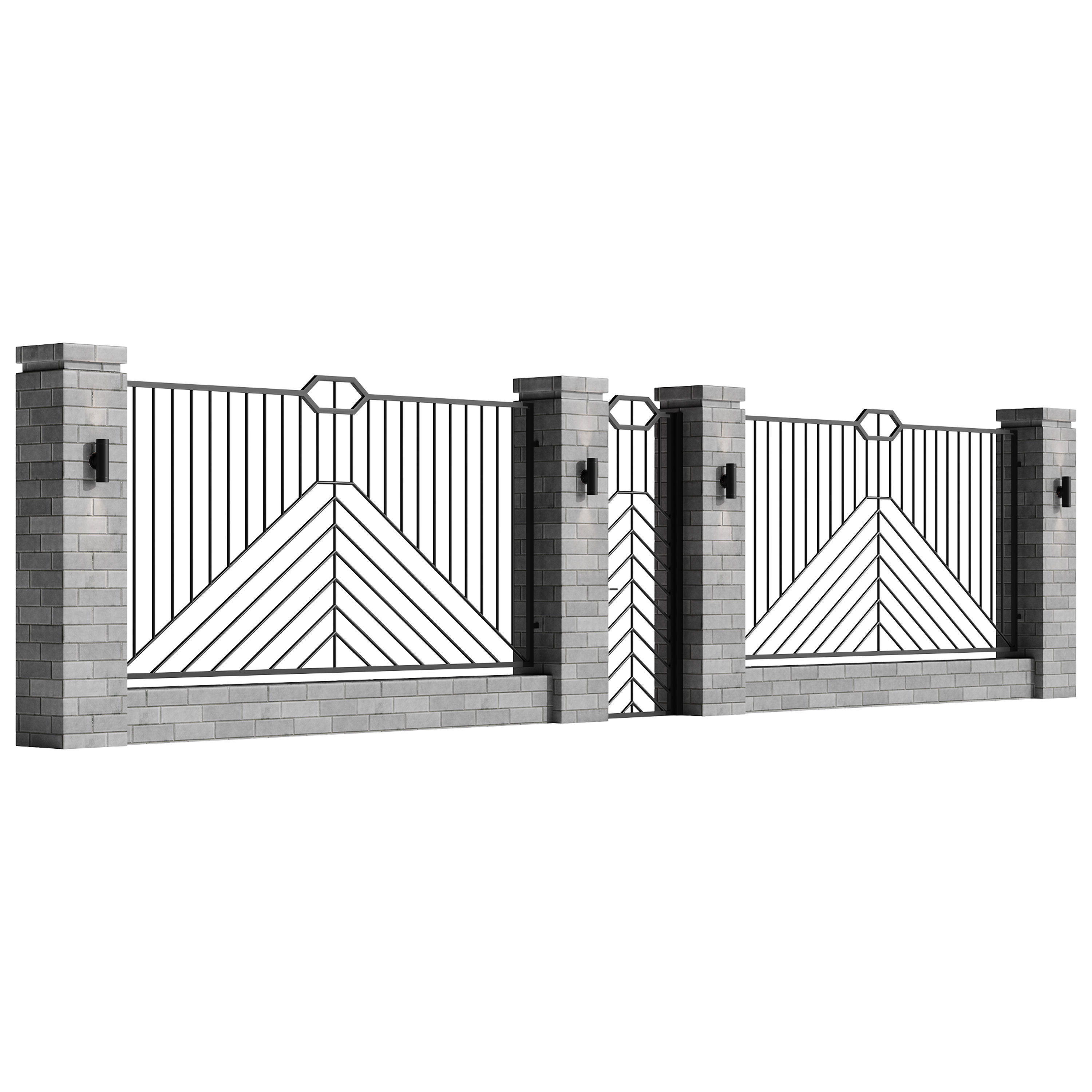 Fencing14 3D model_9