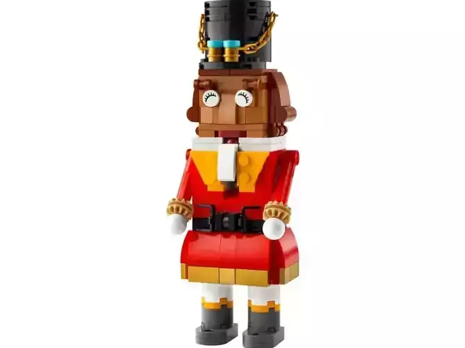 PixelBricks3D - Lego Christmas Nutcracker  3D print model