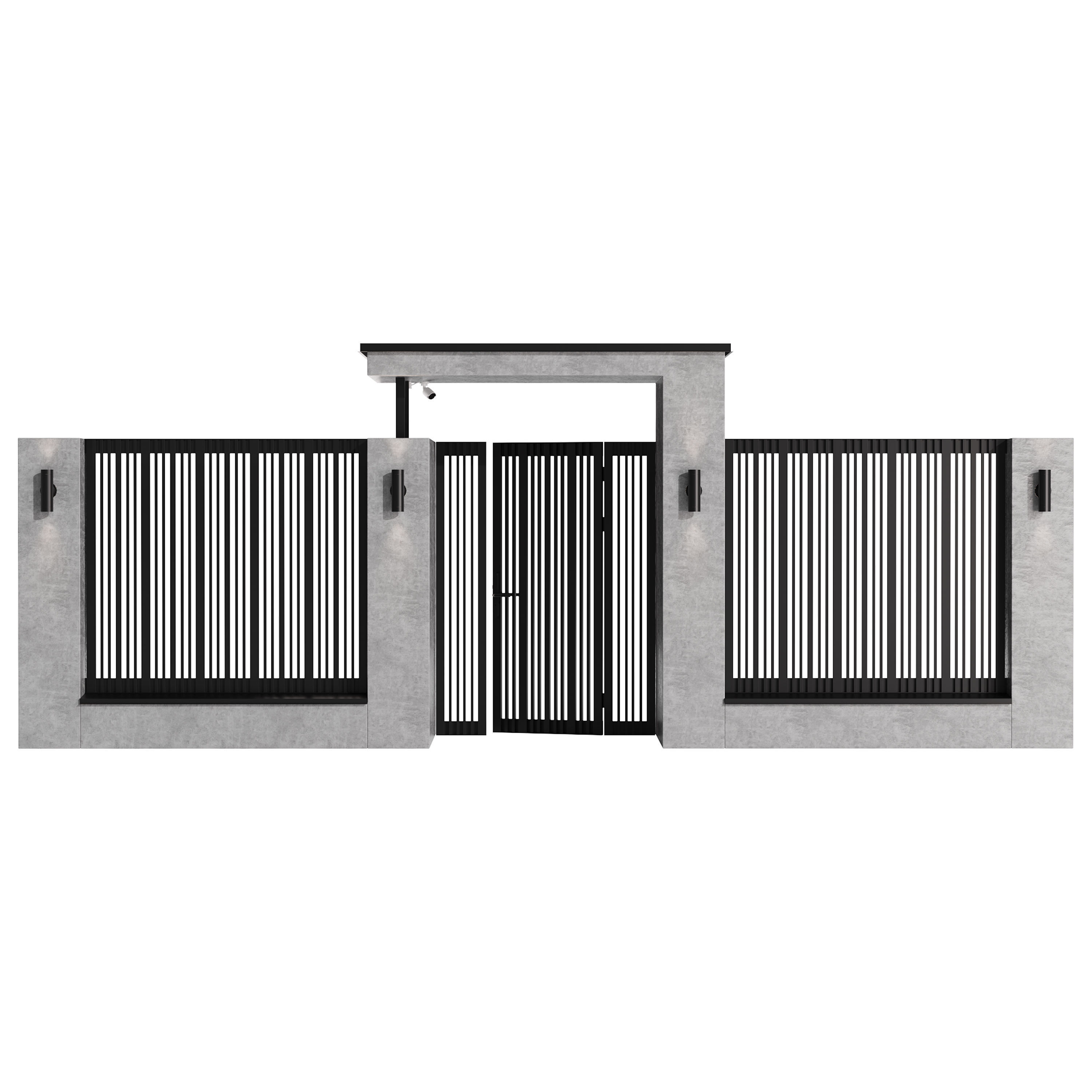 Fencing 16 3D model_8