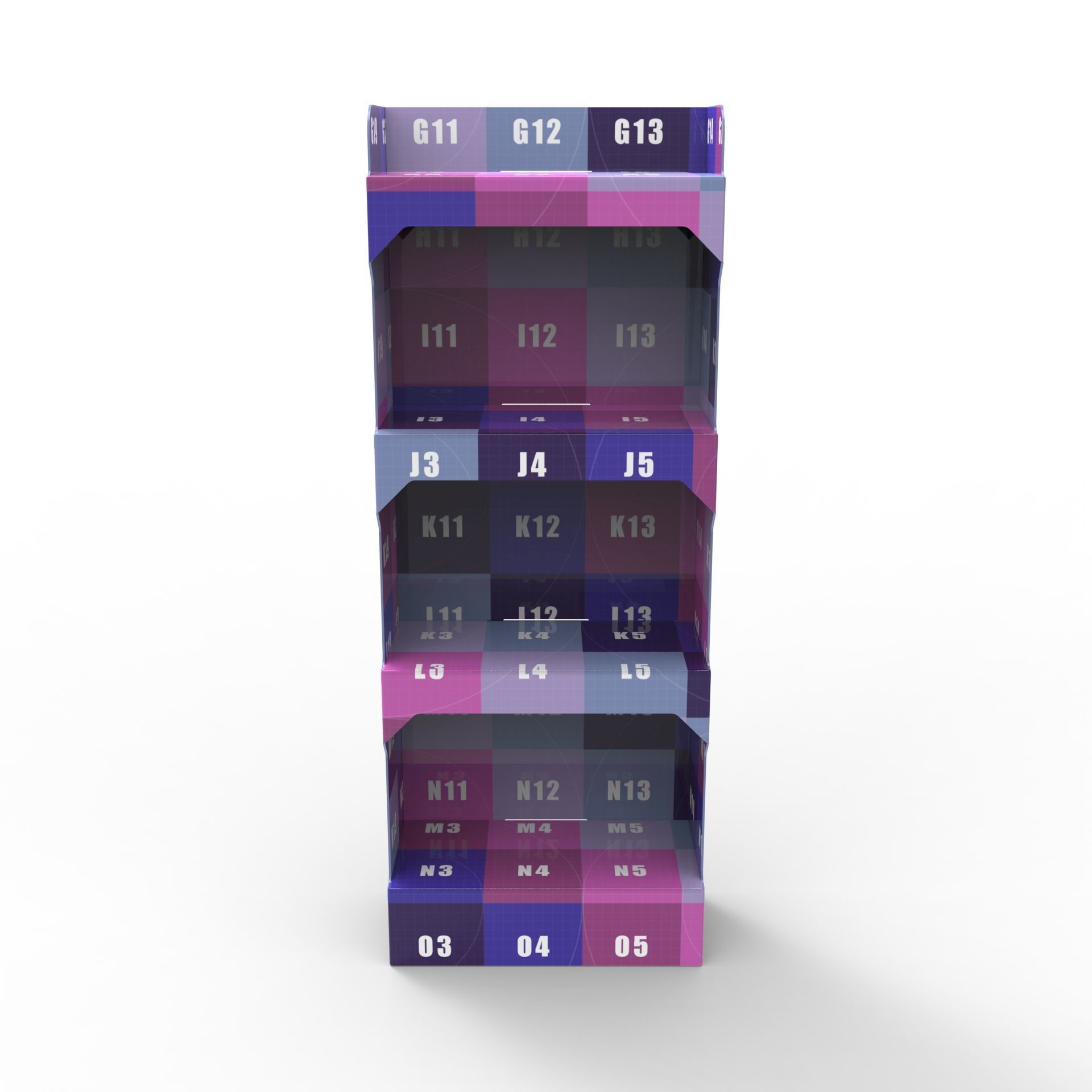 Point of Sale Cardboard Display Stand Texture_7