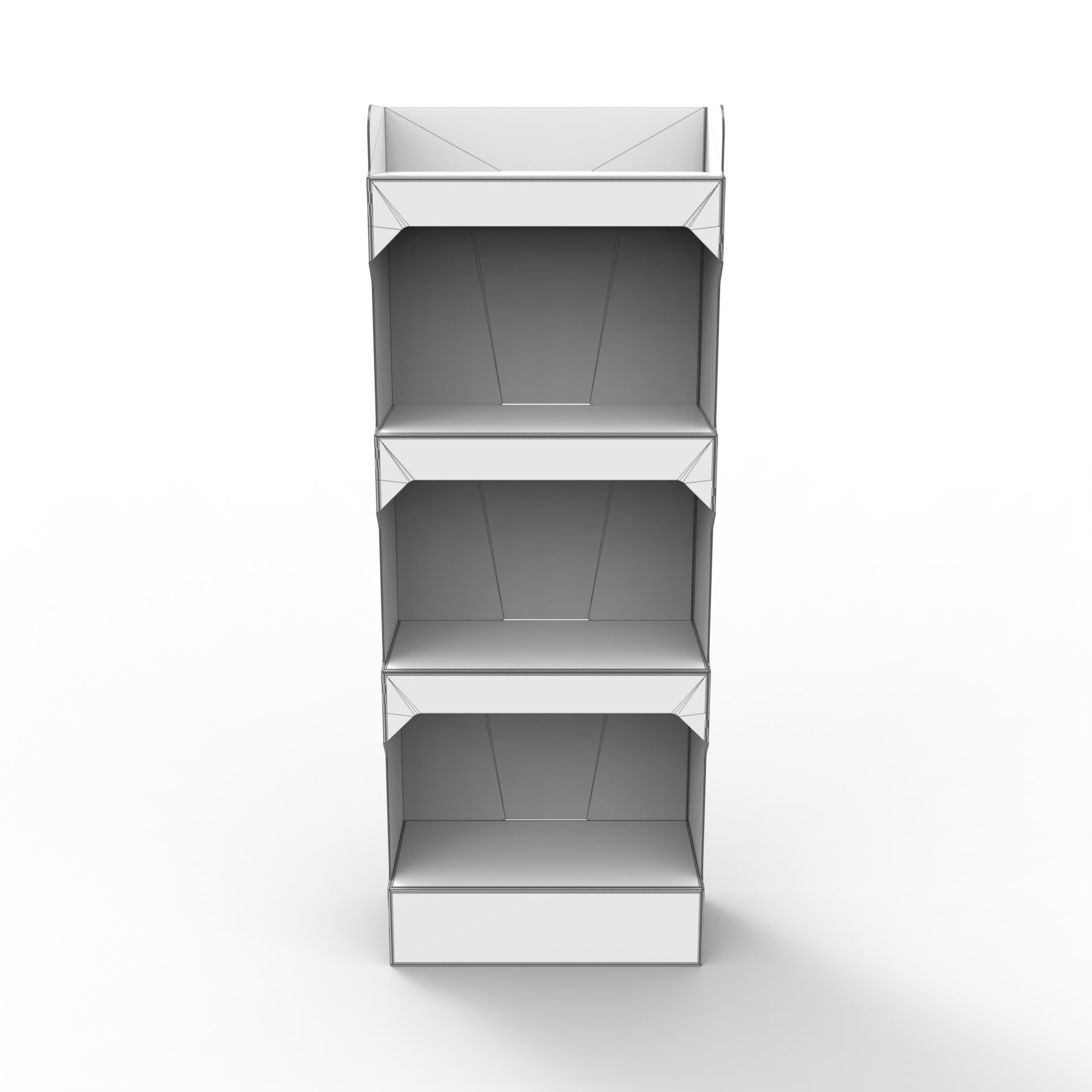 Point of Sale Cardboard Display Stand Texture_4