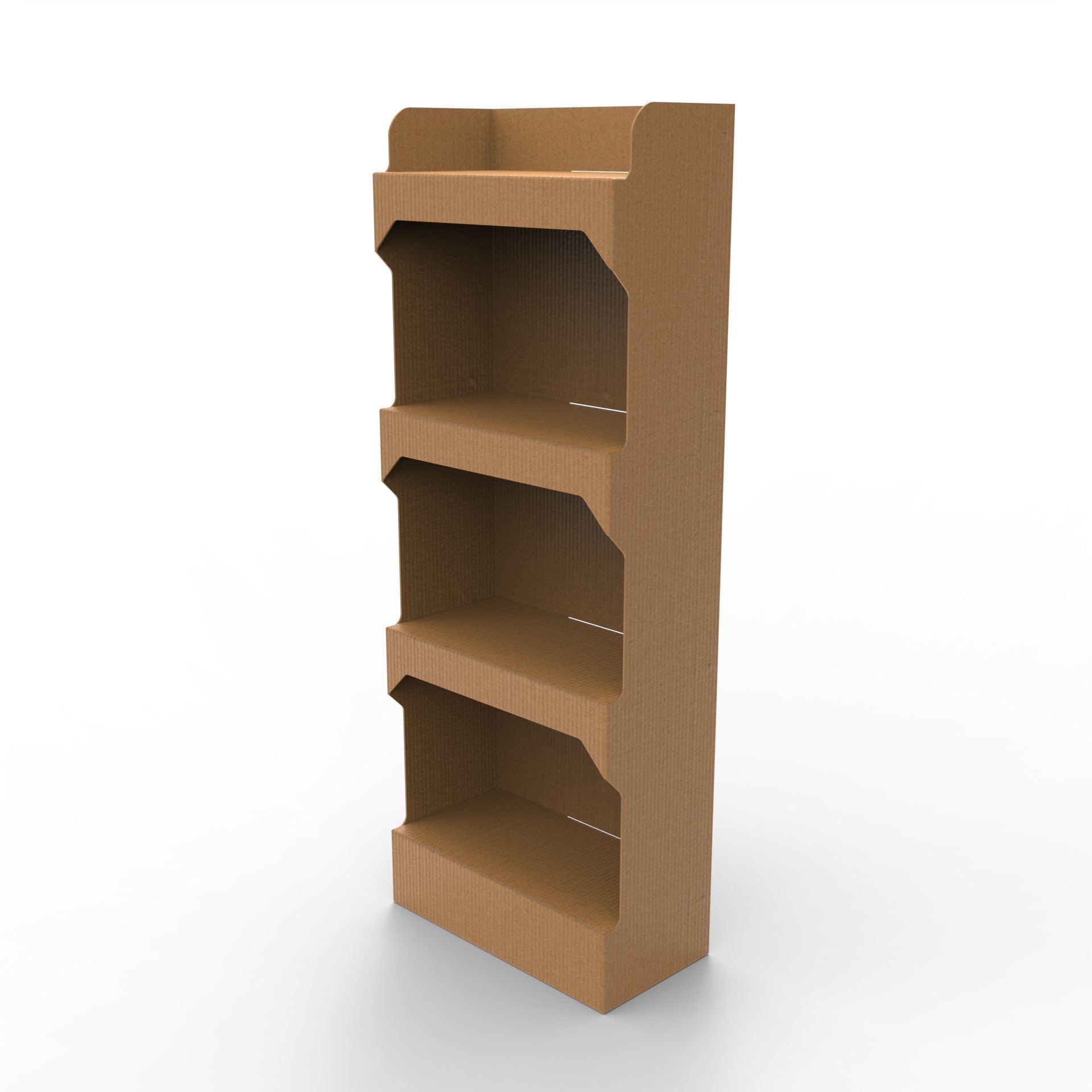 Point of Sale Cardboard Display Stand Texture_2