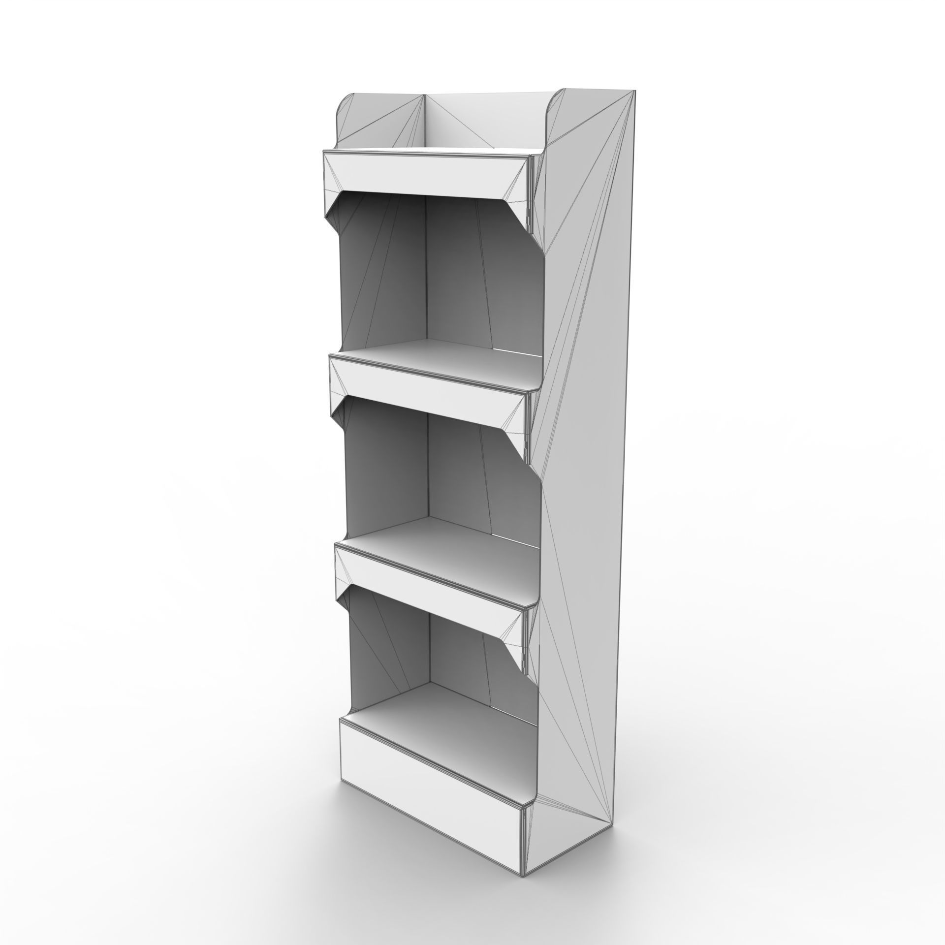 Point of Sale Cardboard Display Stand Texture_5