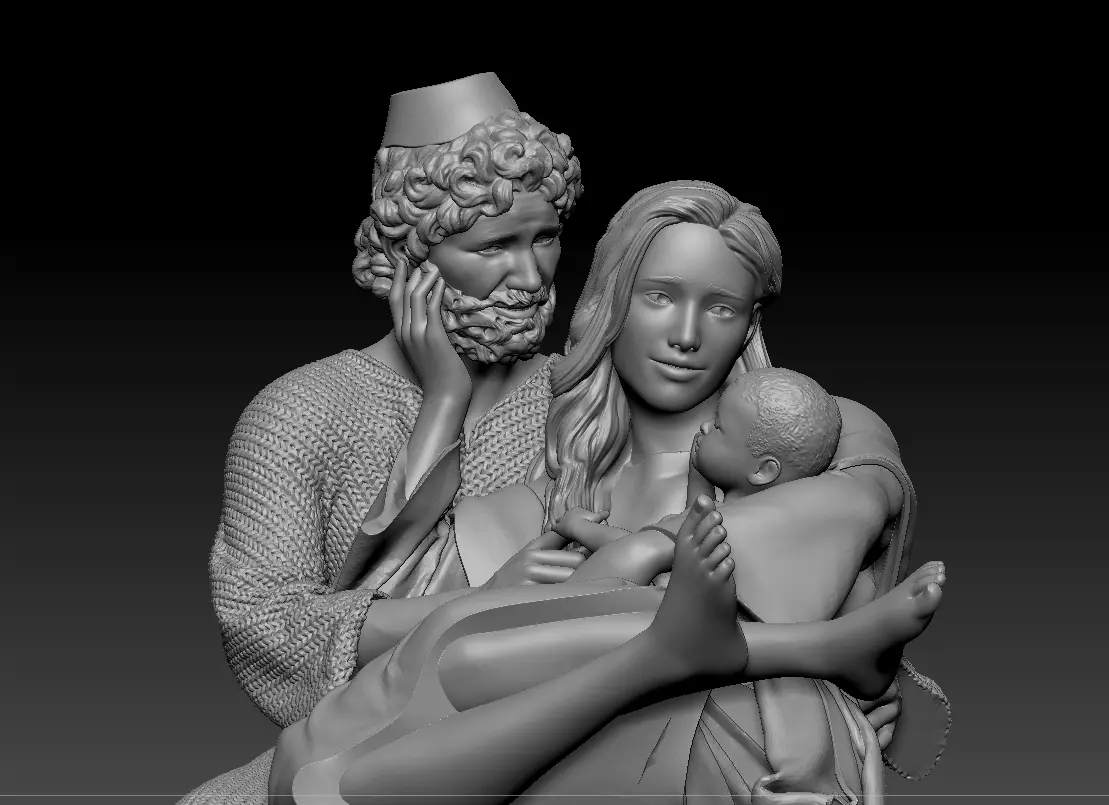 Nativity 4 - printable 3D print model 3D print model