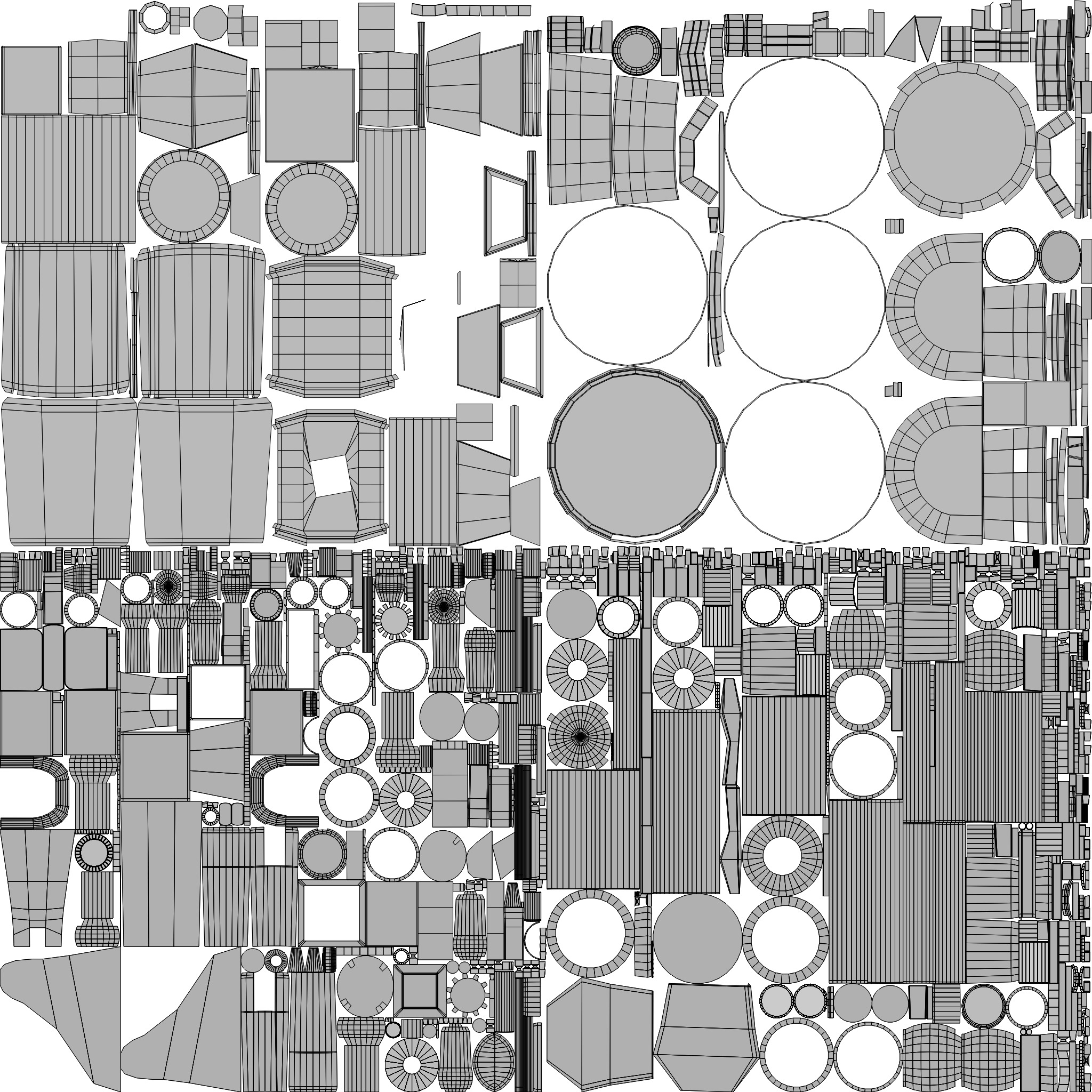 Robot Humanoid-A1 rigged 3D model_3
