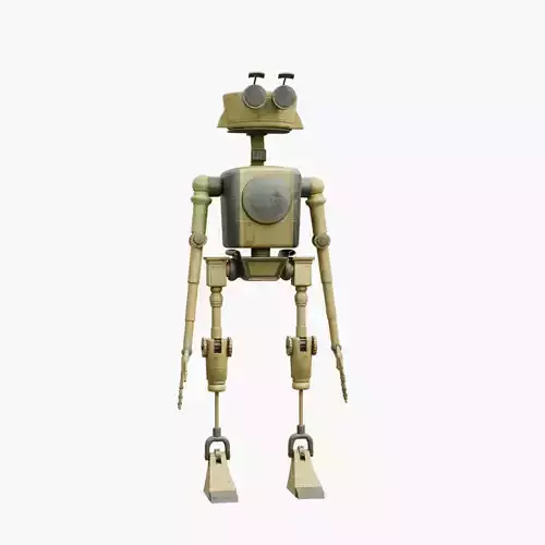 Robot Humanoid-A1 rigged 3D model