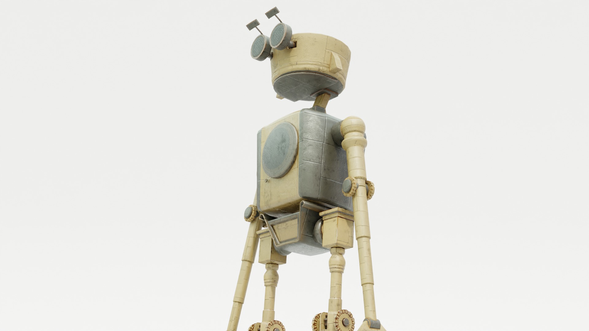 Robot Humanoid-A1 rigged 3D model_18