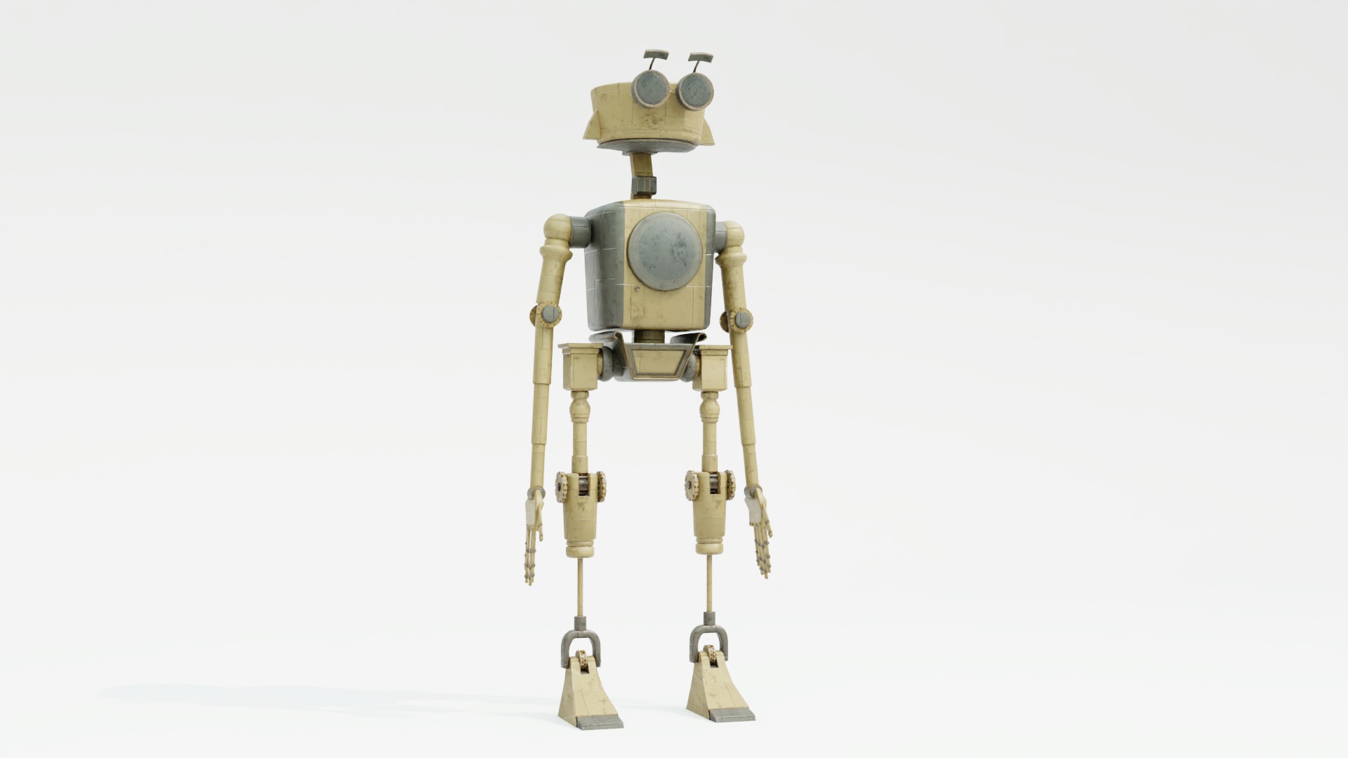 Robot Humanoid-A1 rigged 3D model_23