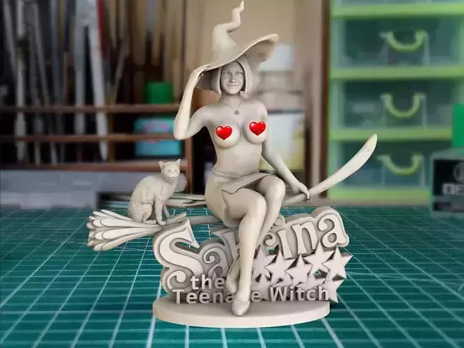 Sabrina is a little witch