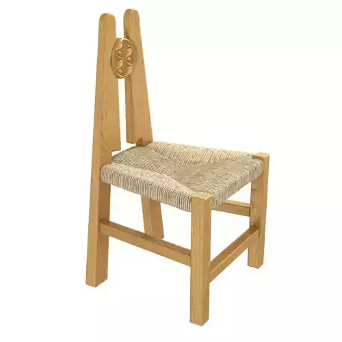Sedattu chair  Giovanni Antonio Sulas  3D model