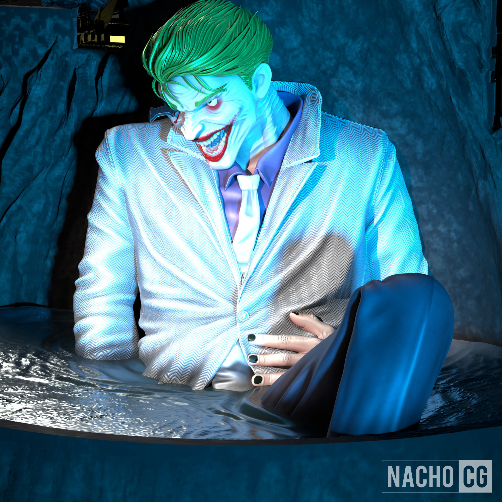 Fan art - Dark Knight Returns - FULL Diorama 3D print model_9