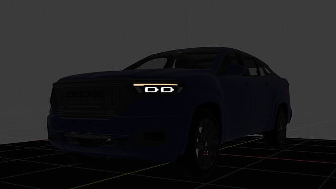 2026 Dodge Conquest RT Hybrid Free 3D model