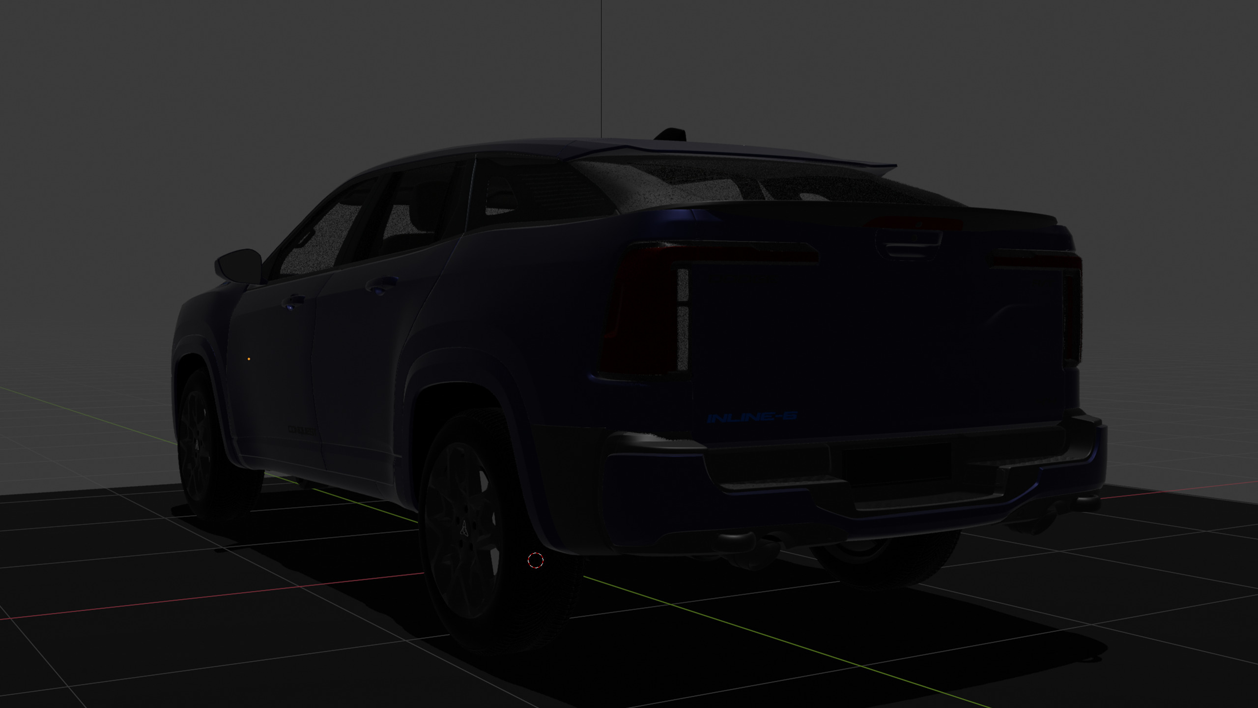 2026 Dodge Conquest RT Hybrid Free 3D model_27