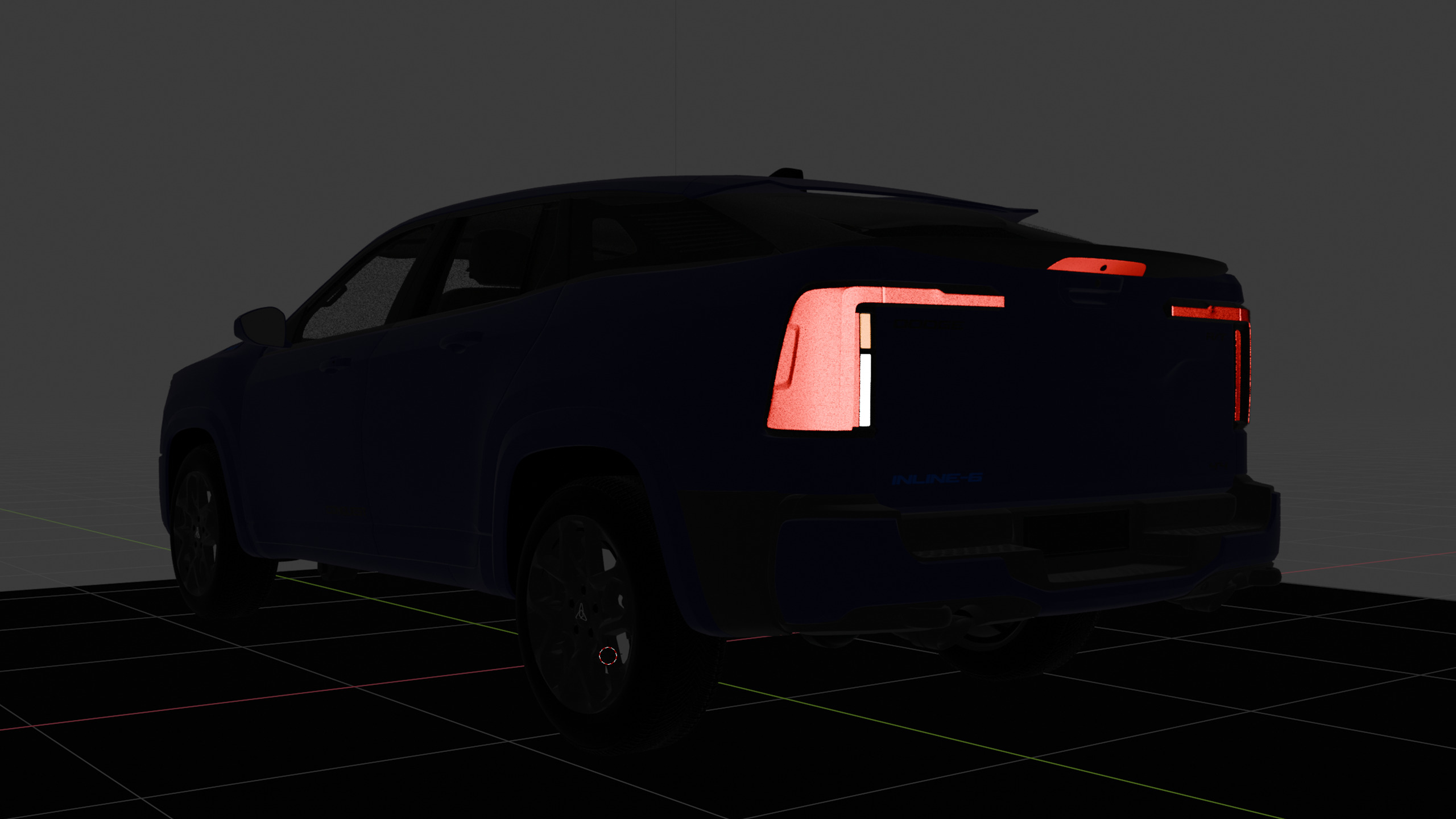 2026 Dodge Conquest RT Hybrid Free 3D model_24