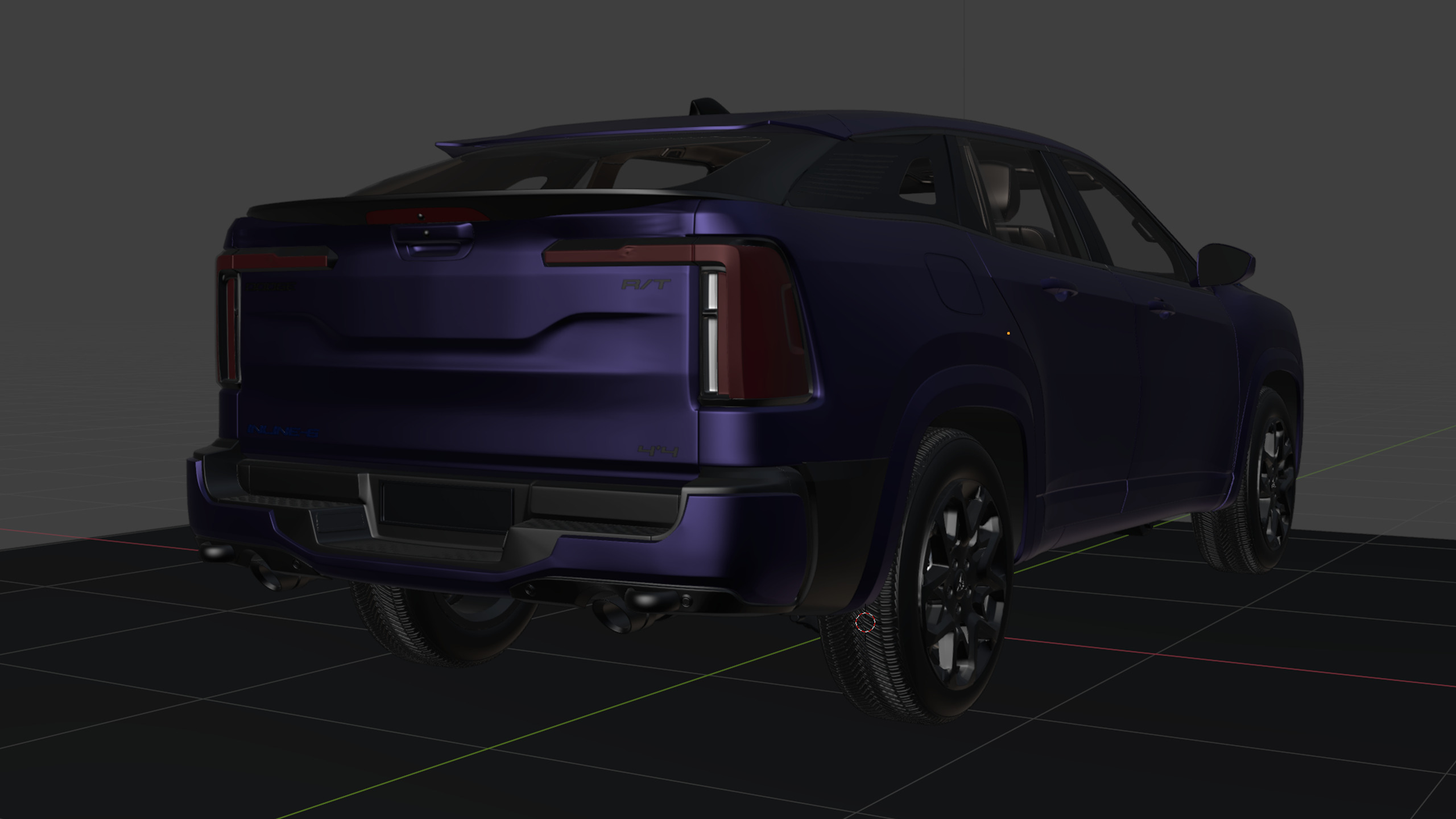 2026 Dodge Conquest RT Hybrid Free 3D model_14