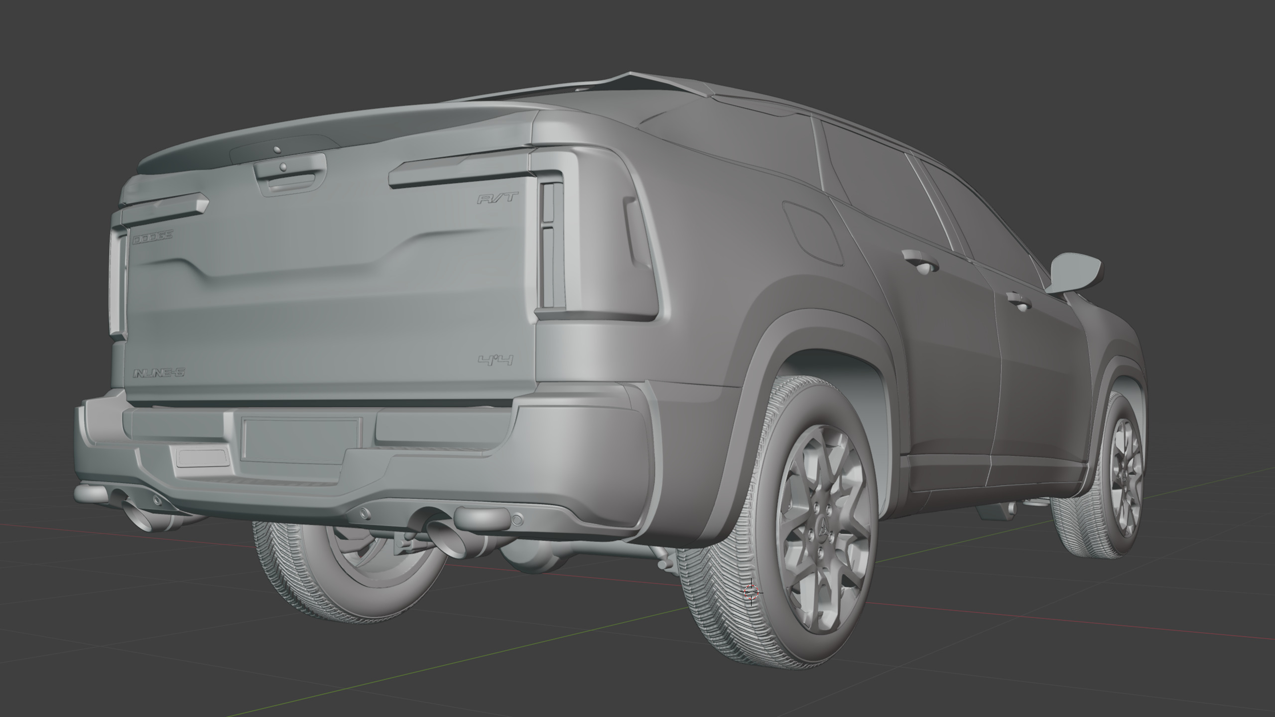 2026 Dodge Conquest RT Hybrid Free 3D model_44