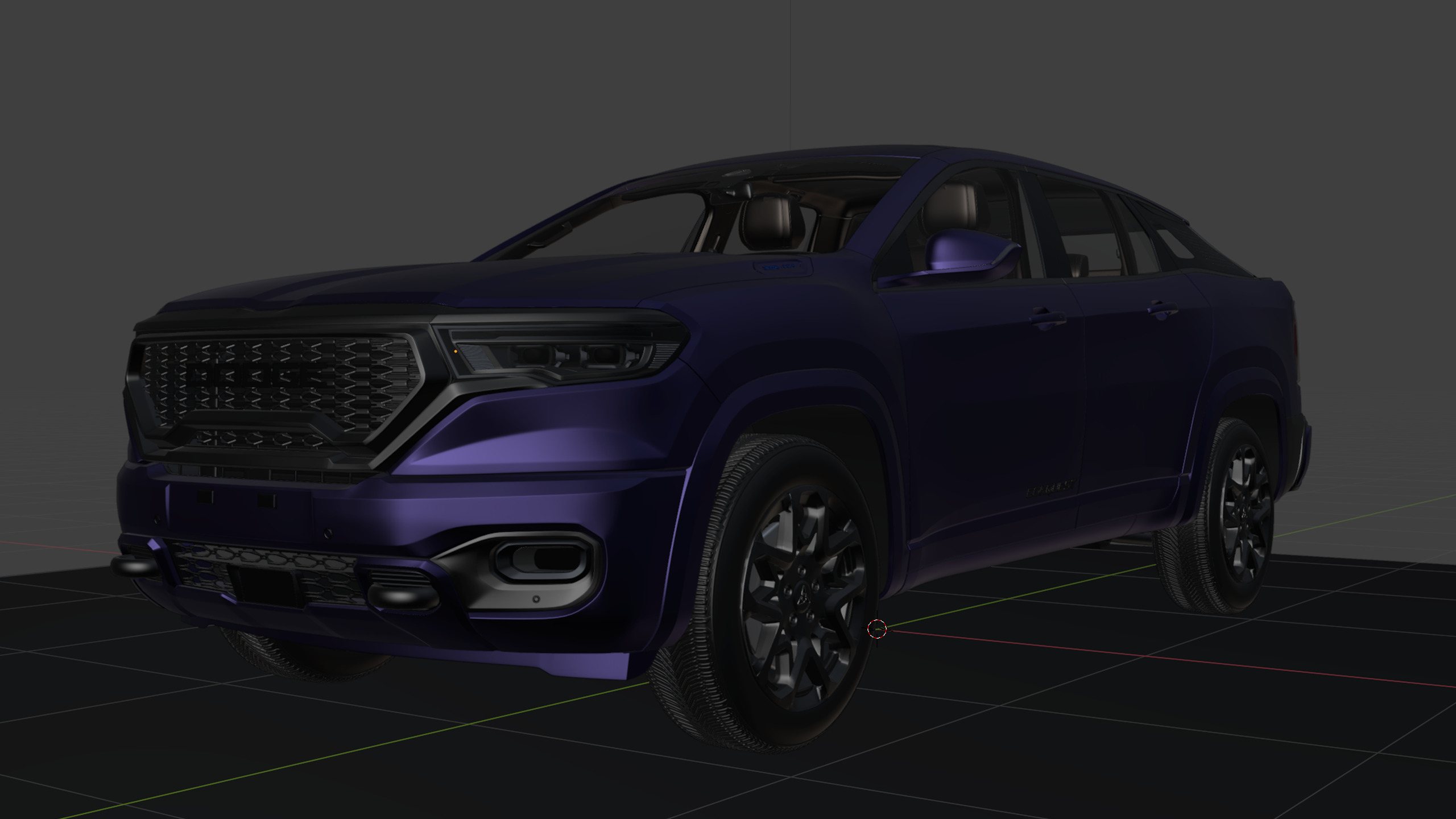 2026 Dodge Conquest RT Hybrid Free 3D model_9