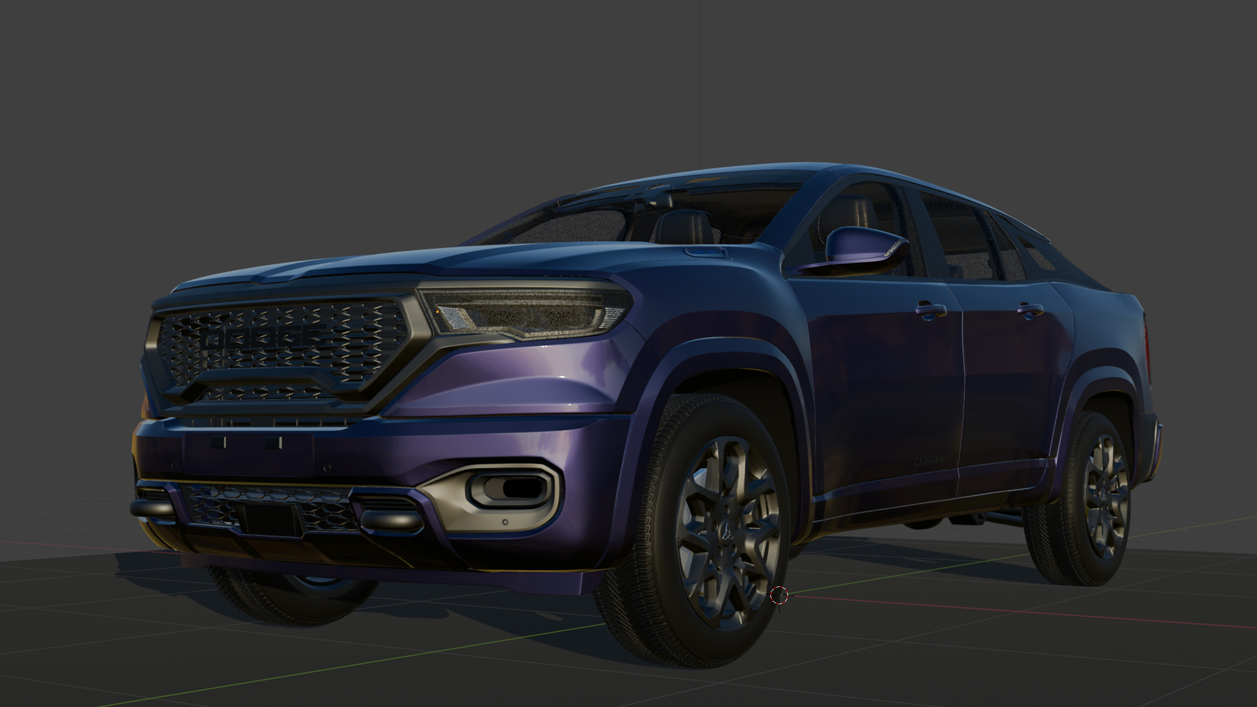 2026 Dodge Conquest RT Hybrid Free 3D model_35