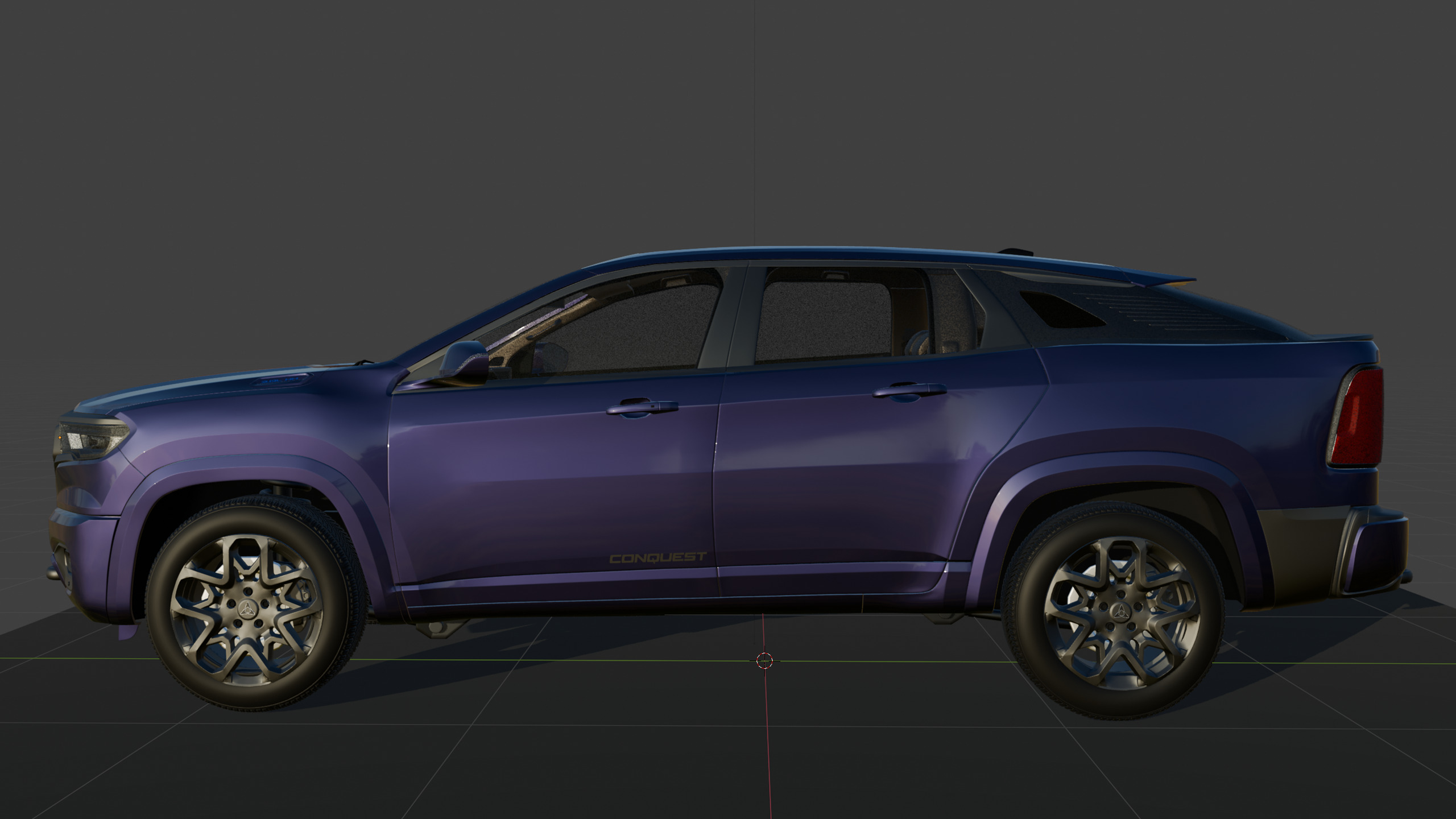 2026 Dodge Conquest RT Hybrid Free 3D model_37