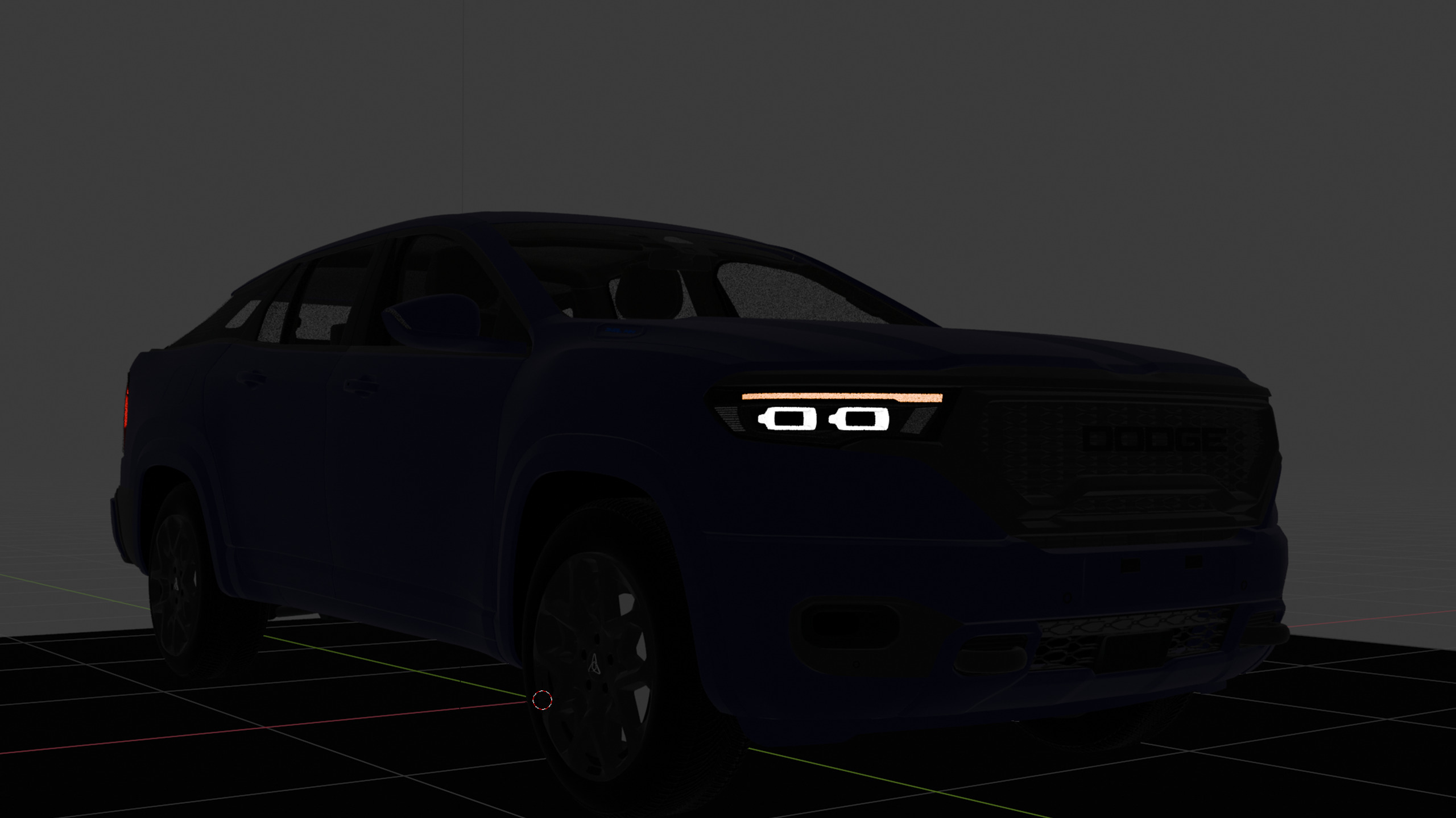 2026 Dodge Conquest RT Hybrid Free 3D model_34