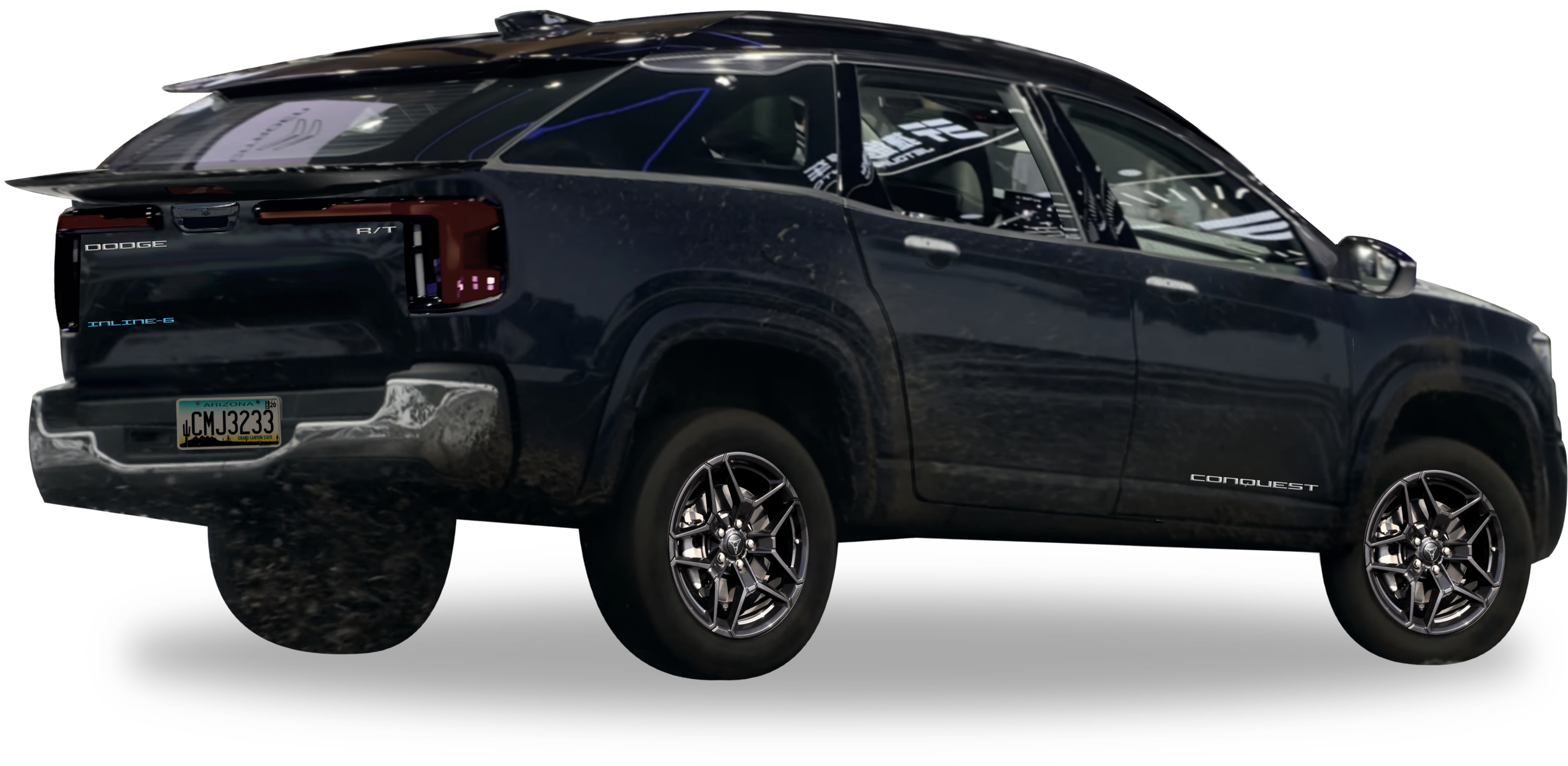 2026 Dodge Conquest RT Hybrid Free 3D model_4