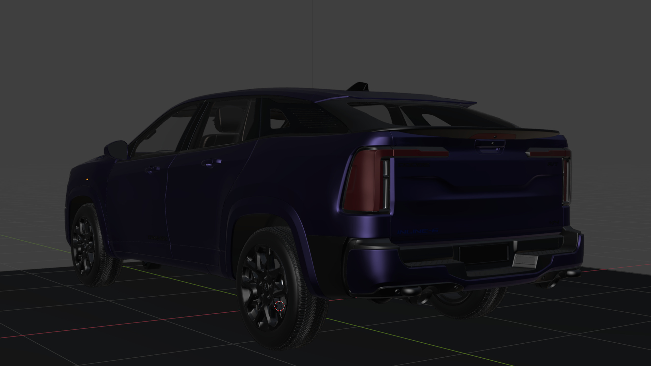 2026 Dodge Conquest RT Hybrid Free 3D model_12