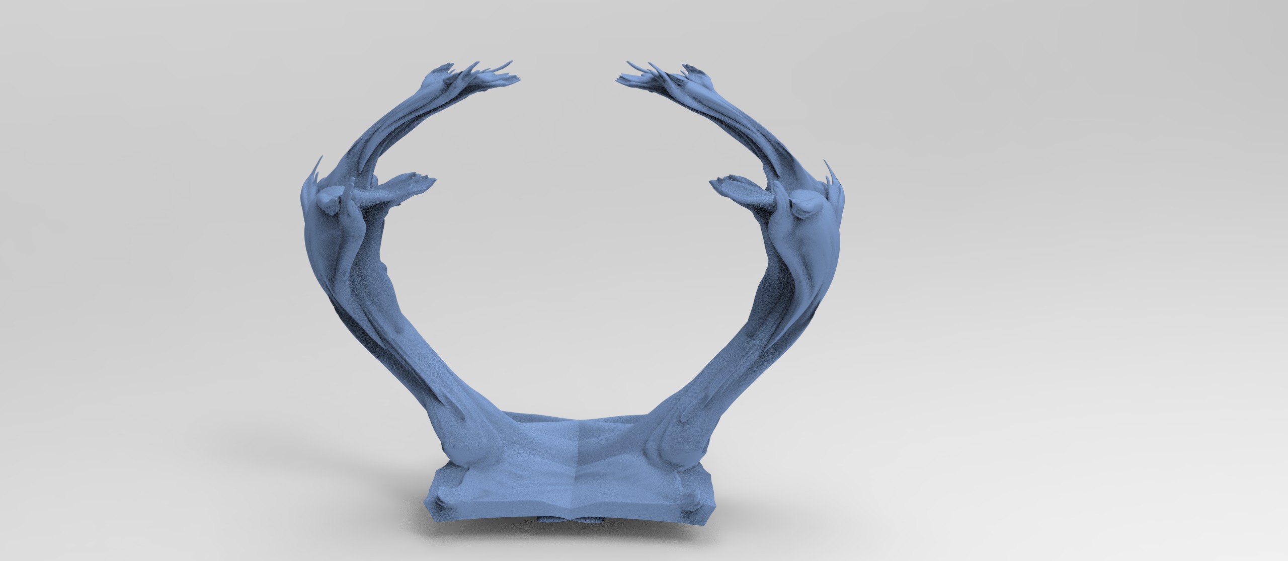 Dante Hall purgatory stand 7 3D model_1