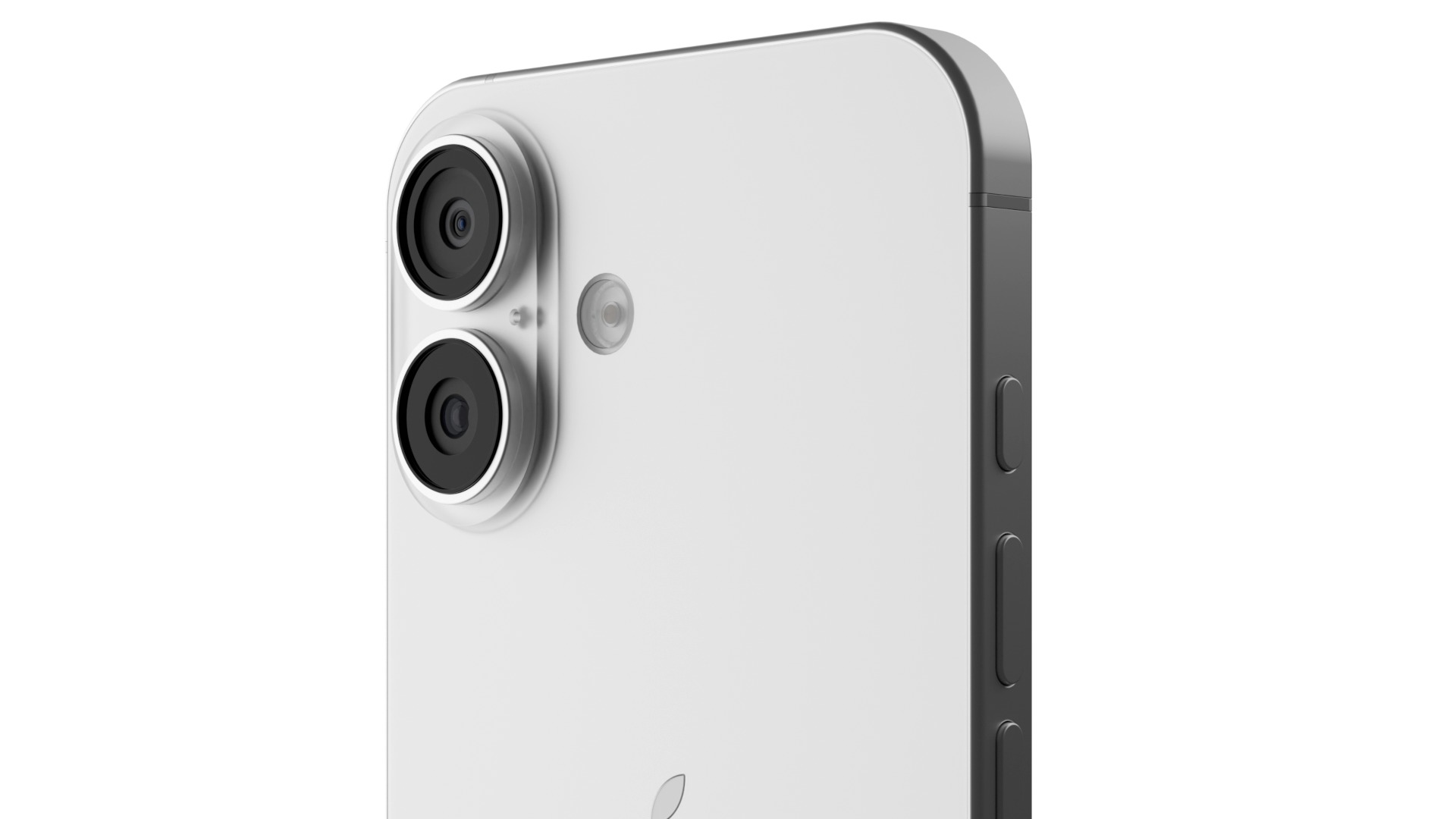 Apple iPhone 16 White 3D model_11