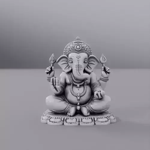 God Ganesha  3D model