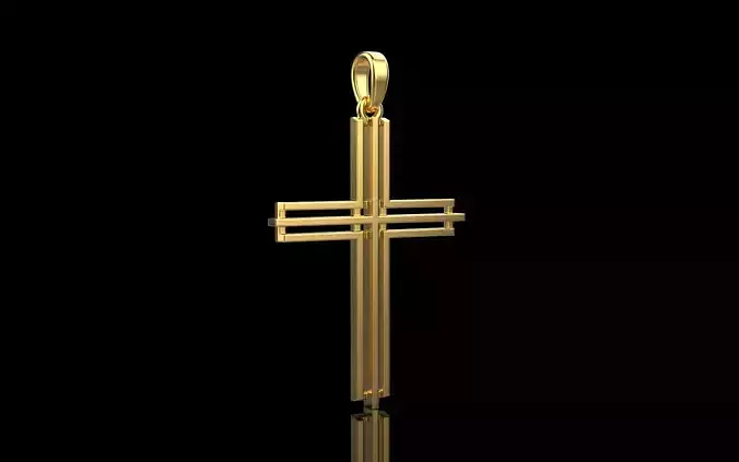 Simple cross model 1004