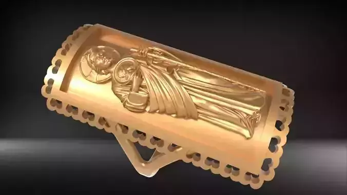 Saint Jude Signet Ring anillo san judas