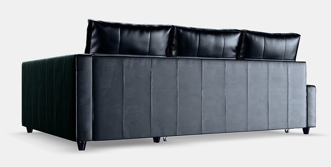 FRIHETEN Corner sofa-bed with storage 5 Low-poly 3D model