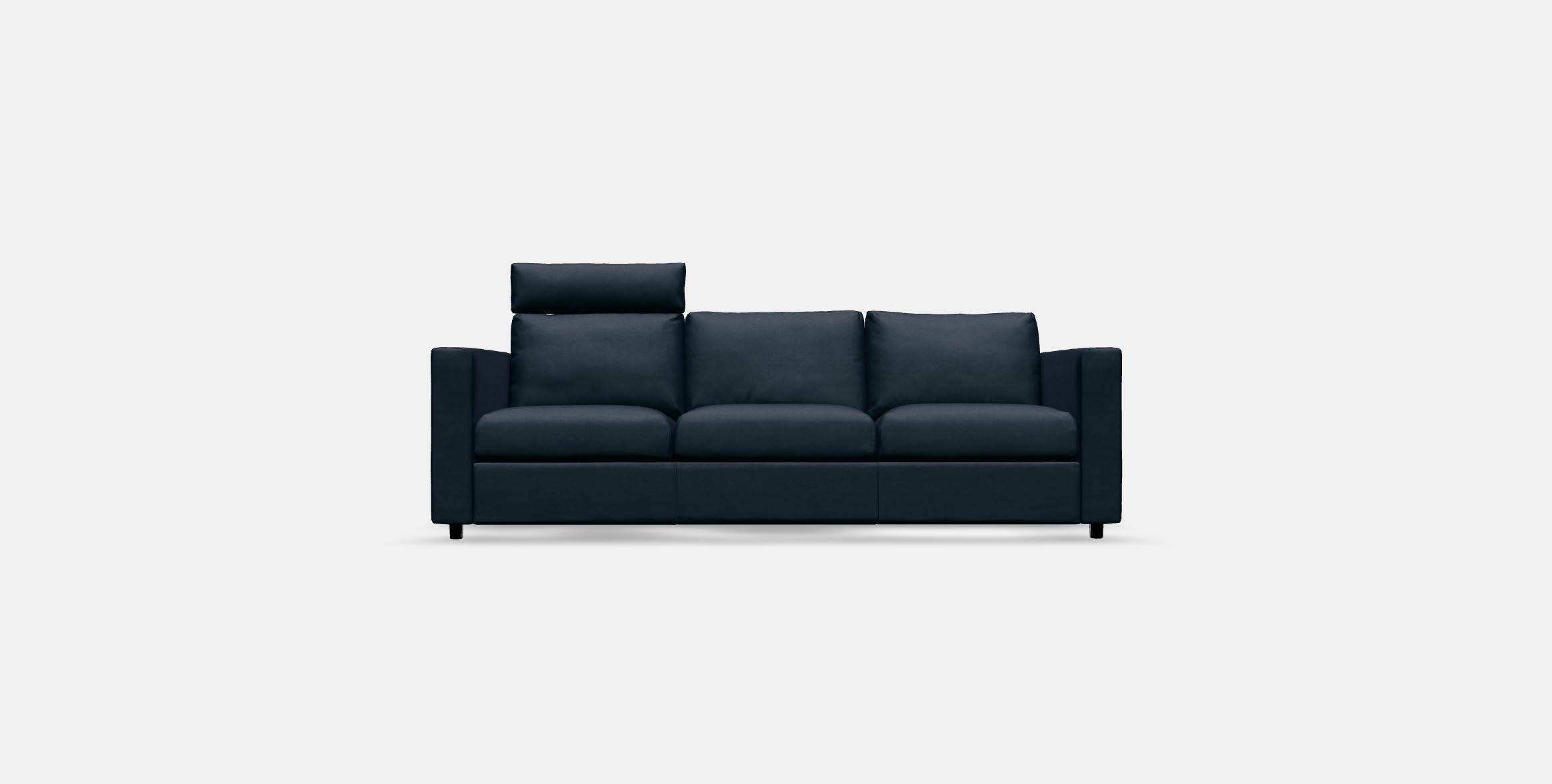 VIMLE 3-seat sofa 27 Low-poly 3D model_10