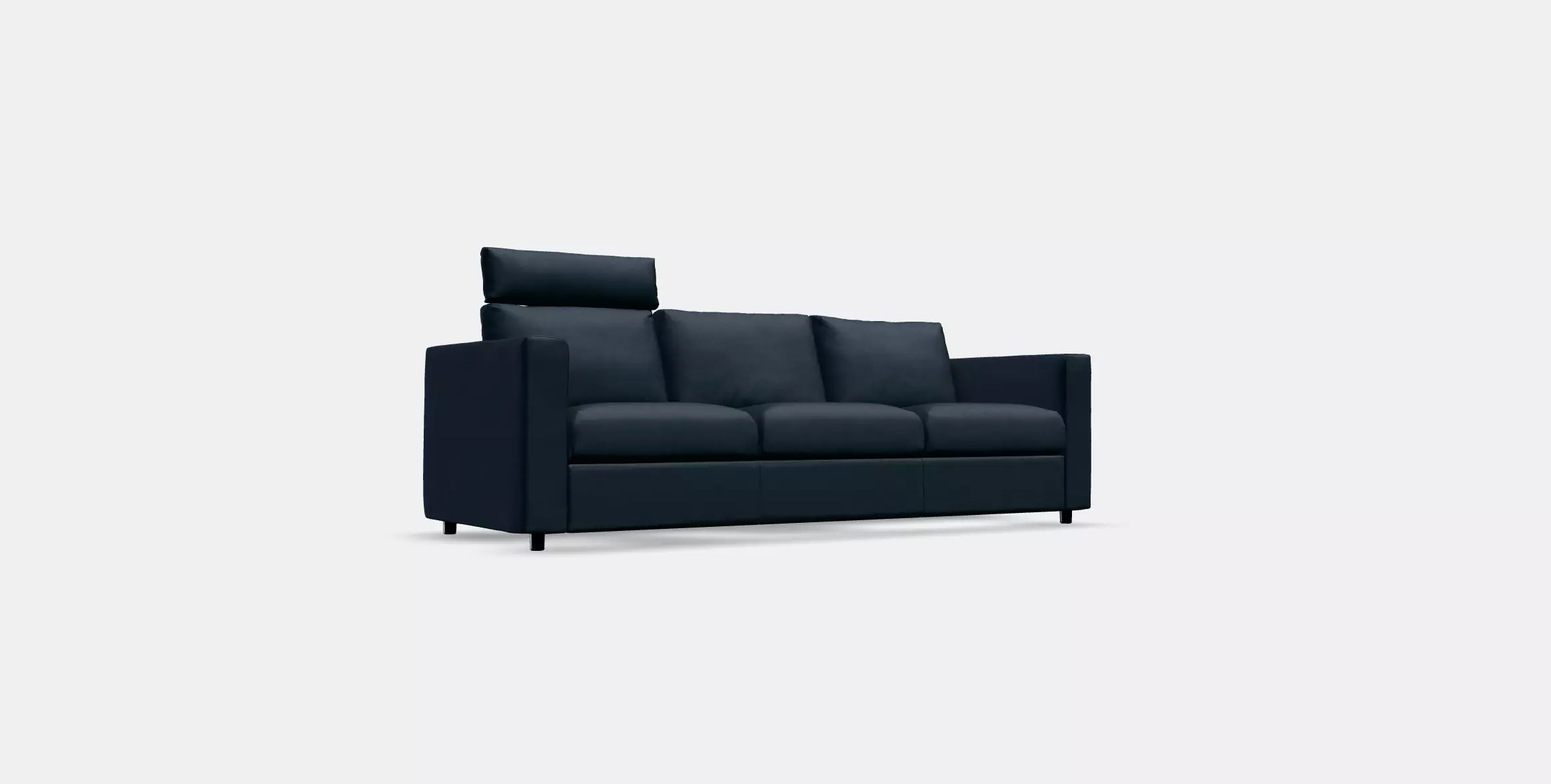 VIMLE 3-seat sofa 27 Low-poly 3D model_0