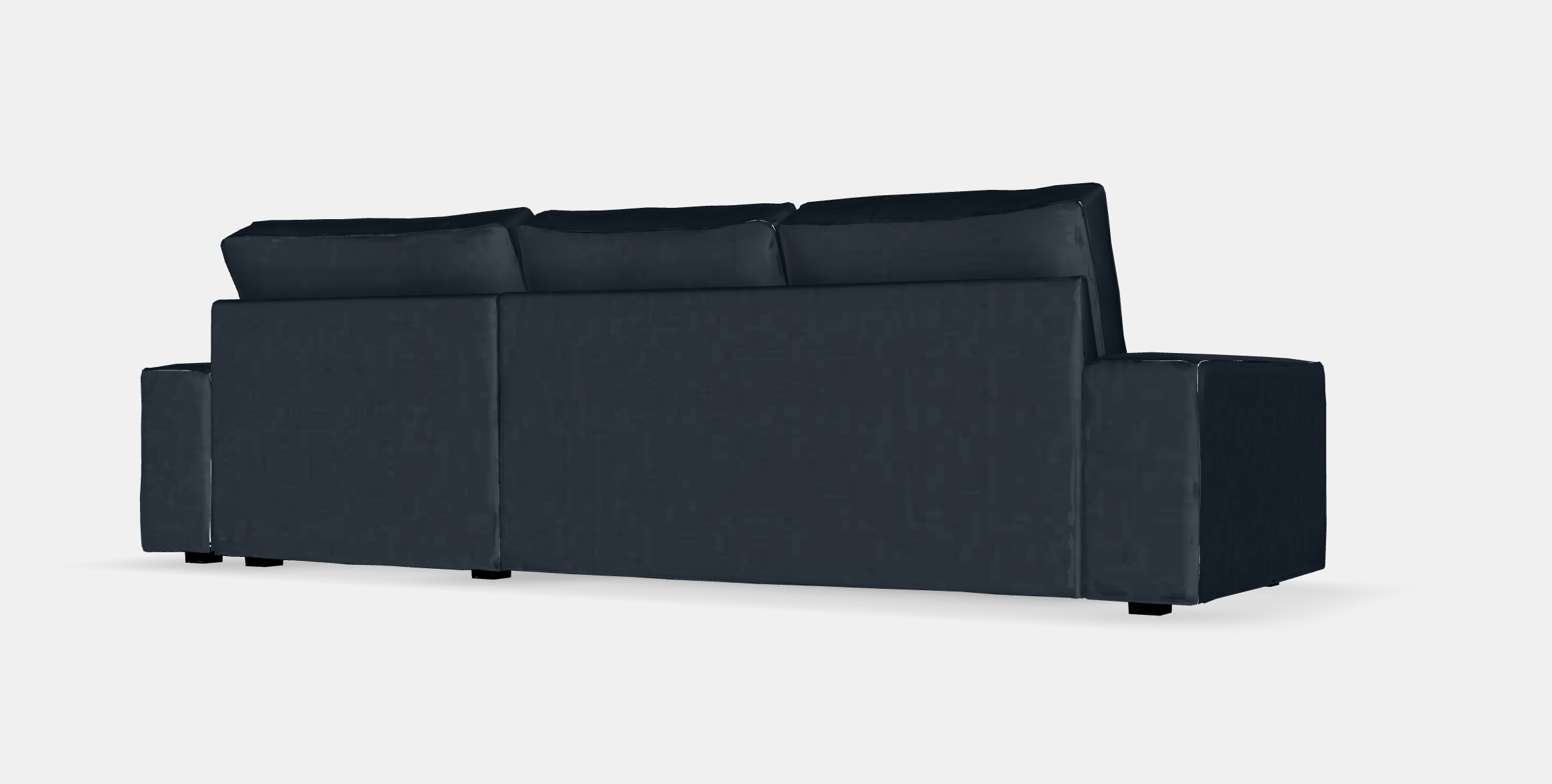KIVIK 3-seat sofa with chaise longue 2 Low-poly 3D model_5