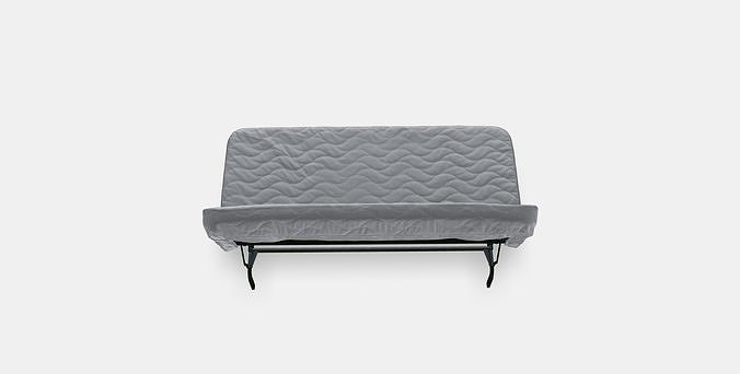NYHAMN 3-seat sofa-bed 1 Low-poly 3D model 2