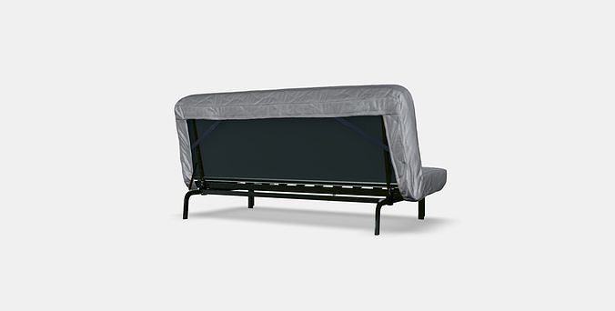 NYHAMN 3-seat sofa-bed 1 Low-poly 3D model 4