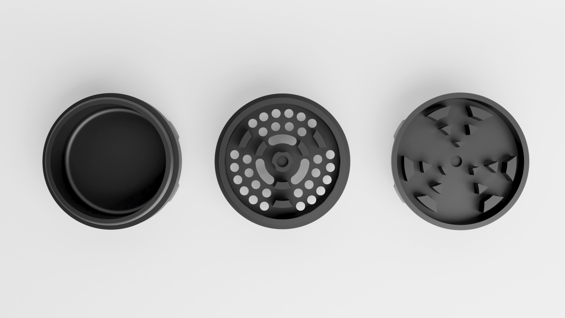 Herb Grinder - 3d printable grinder model 3D print model_4