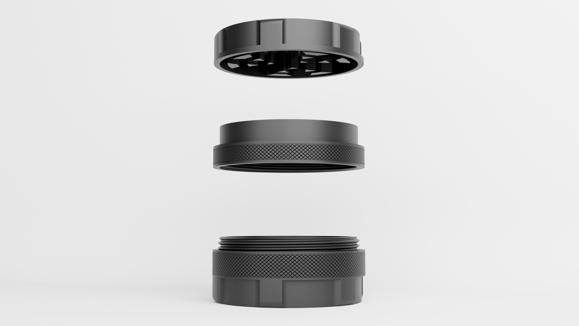 Herb Grinder - 3d printable grinder model 3D print model_5