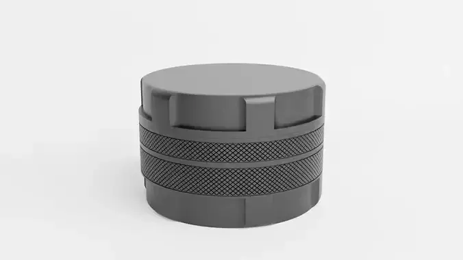 Herb Grinder - 3d printable grinder model 3D print model Herb Grinder - 3d printable grinder model 3D print model
