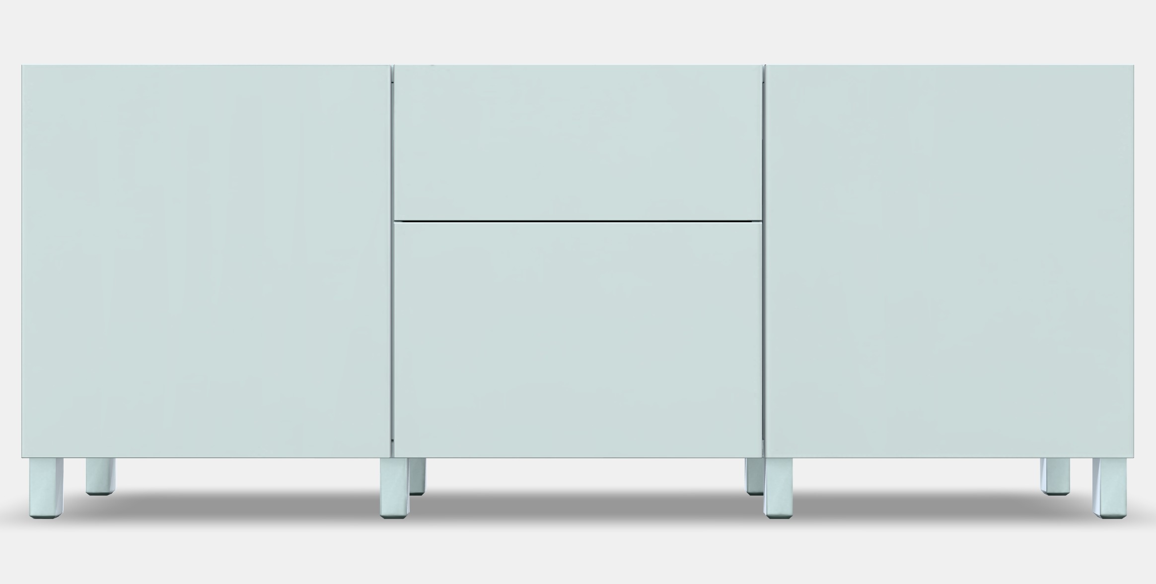 BESTA Storage combination with drawers 9 Low-poly 3D model_11