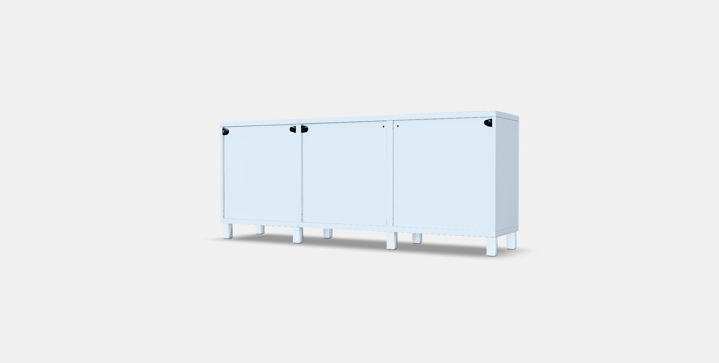 BESTA Storage combination with drawers 9 Low-poly 3D model_5