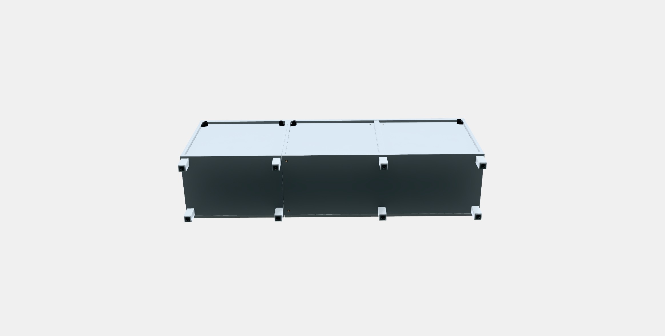 BESTA Storage combination with drawers 9 Low-poly 3D model_7