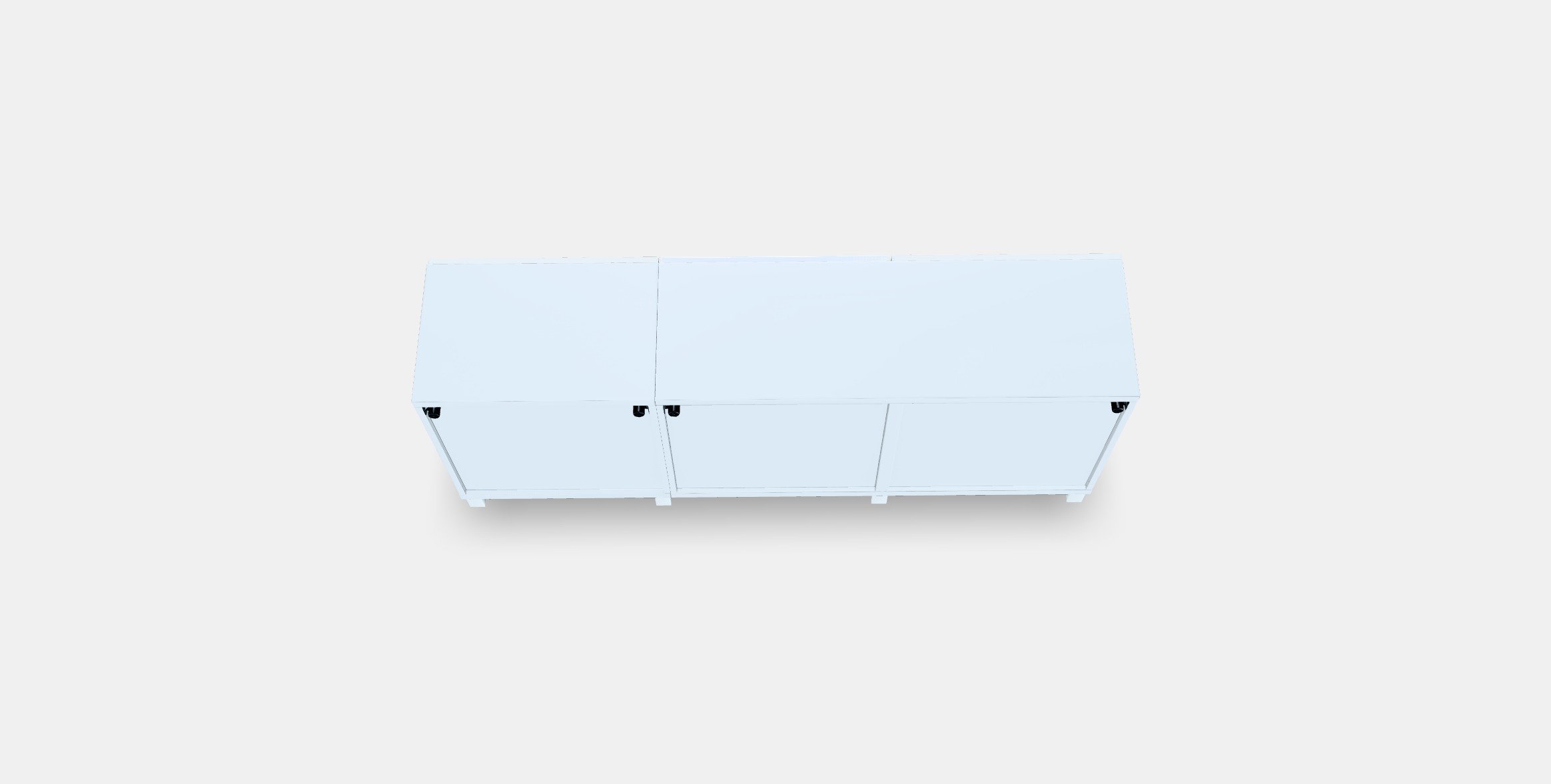 BESTA Storage combination with drawers 9 Low-poly 3D model_3