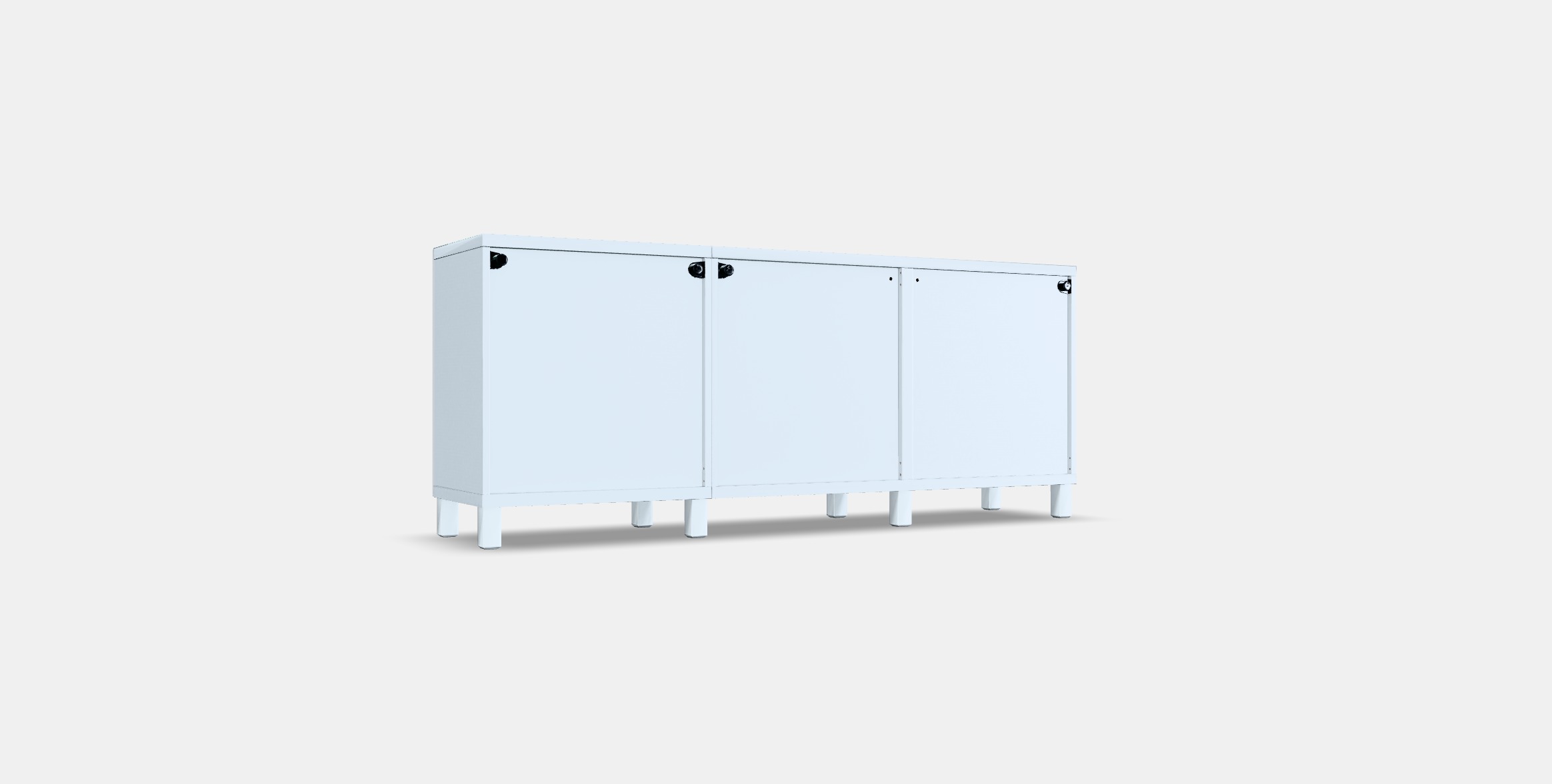 BESTA Storage combination with drawers 9 Low-poly 3D model_16