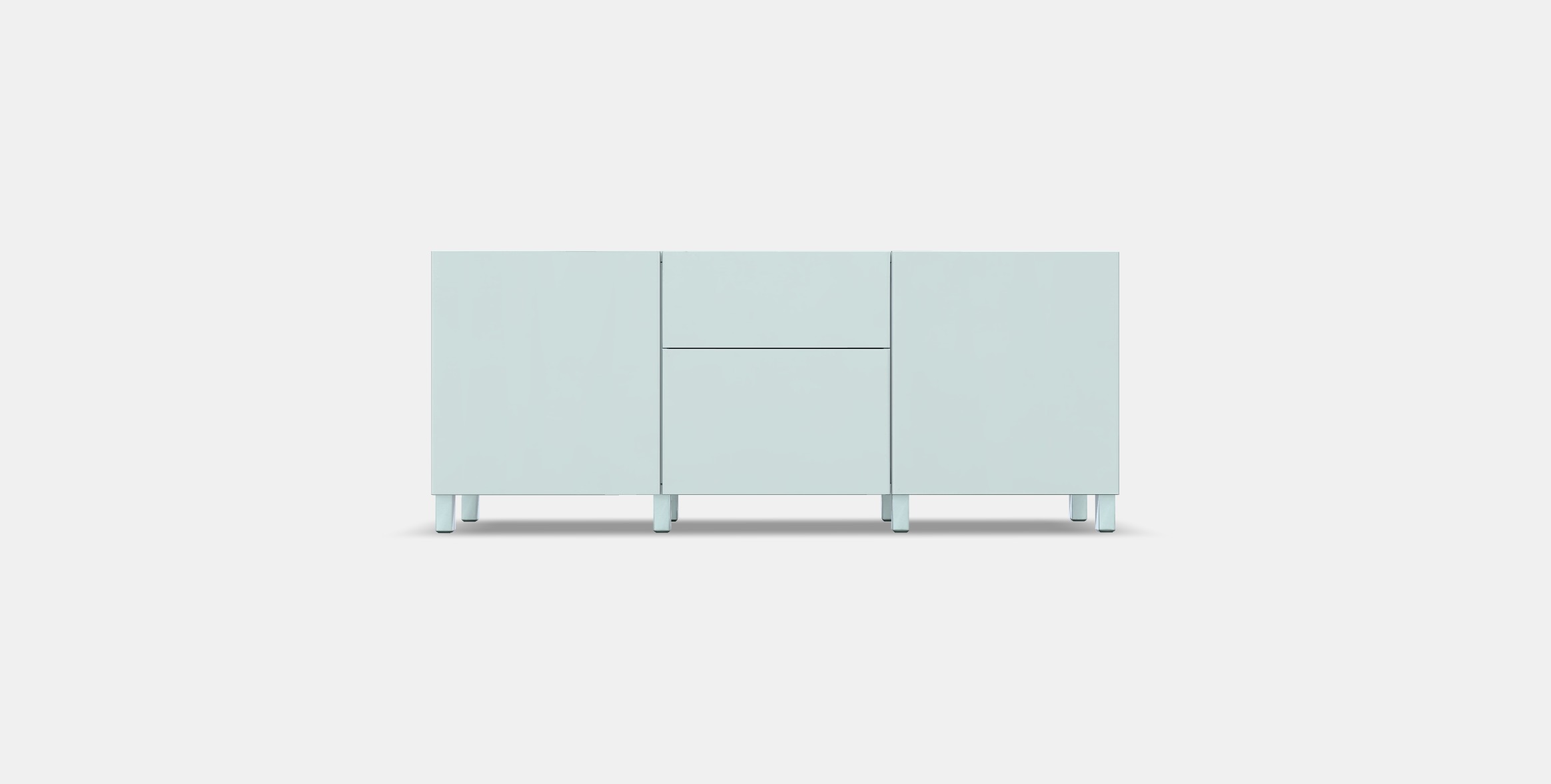 BESTA Storage combination with drawers 9 Low-poly 3D model_10