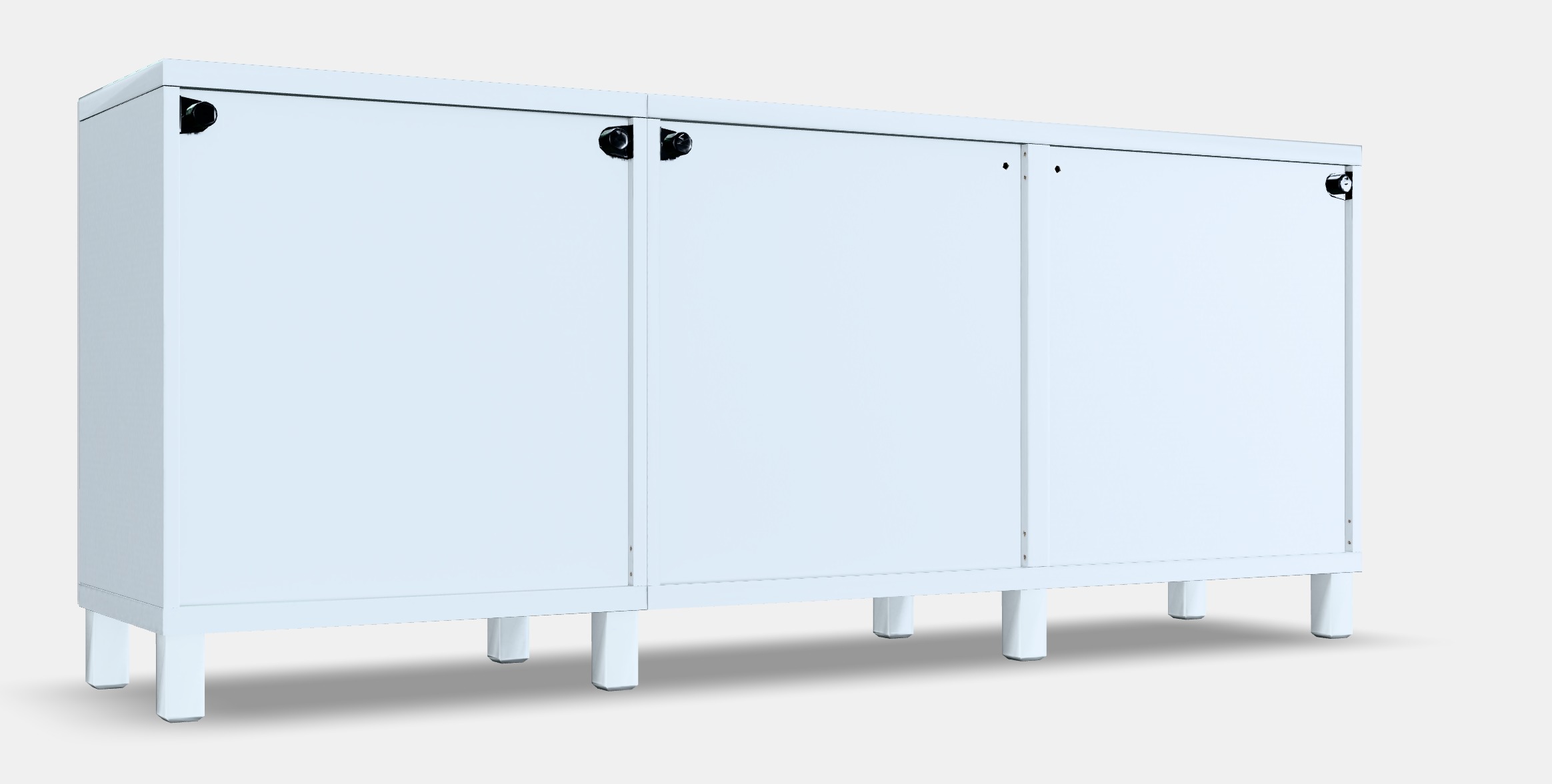 BESTA Storage combination with drawers 9 Low-poly 3D model_2