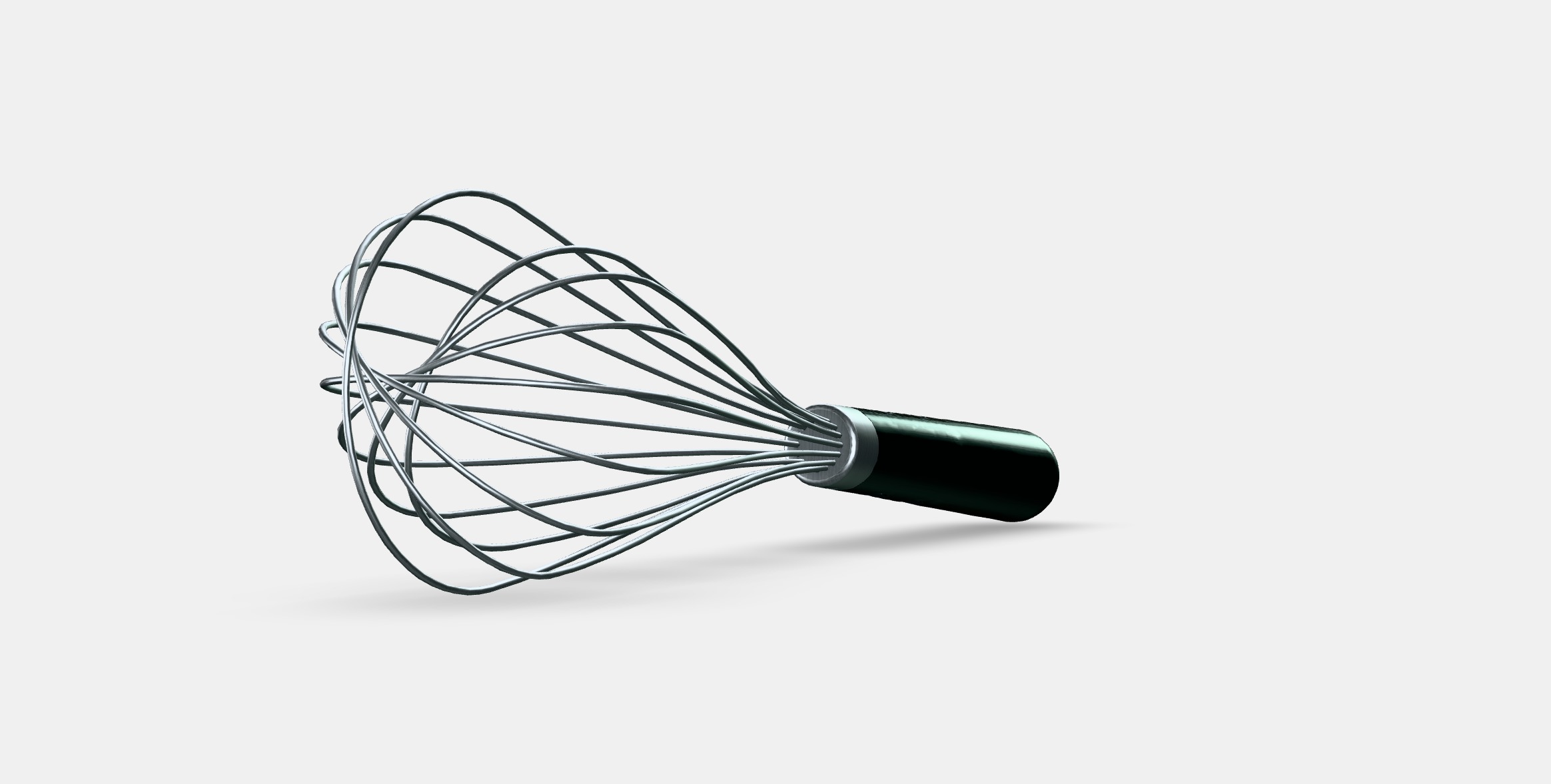 VARDAGEN Balloon whisk Low-poly 3D model_6