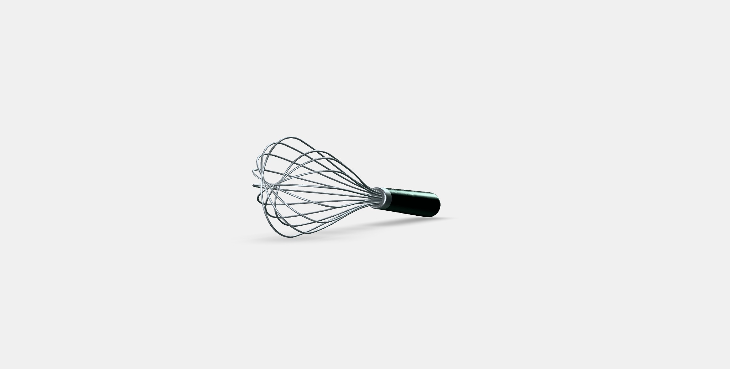 VARDAGEN Balloon whisk Low-poly 3D model_5